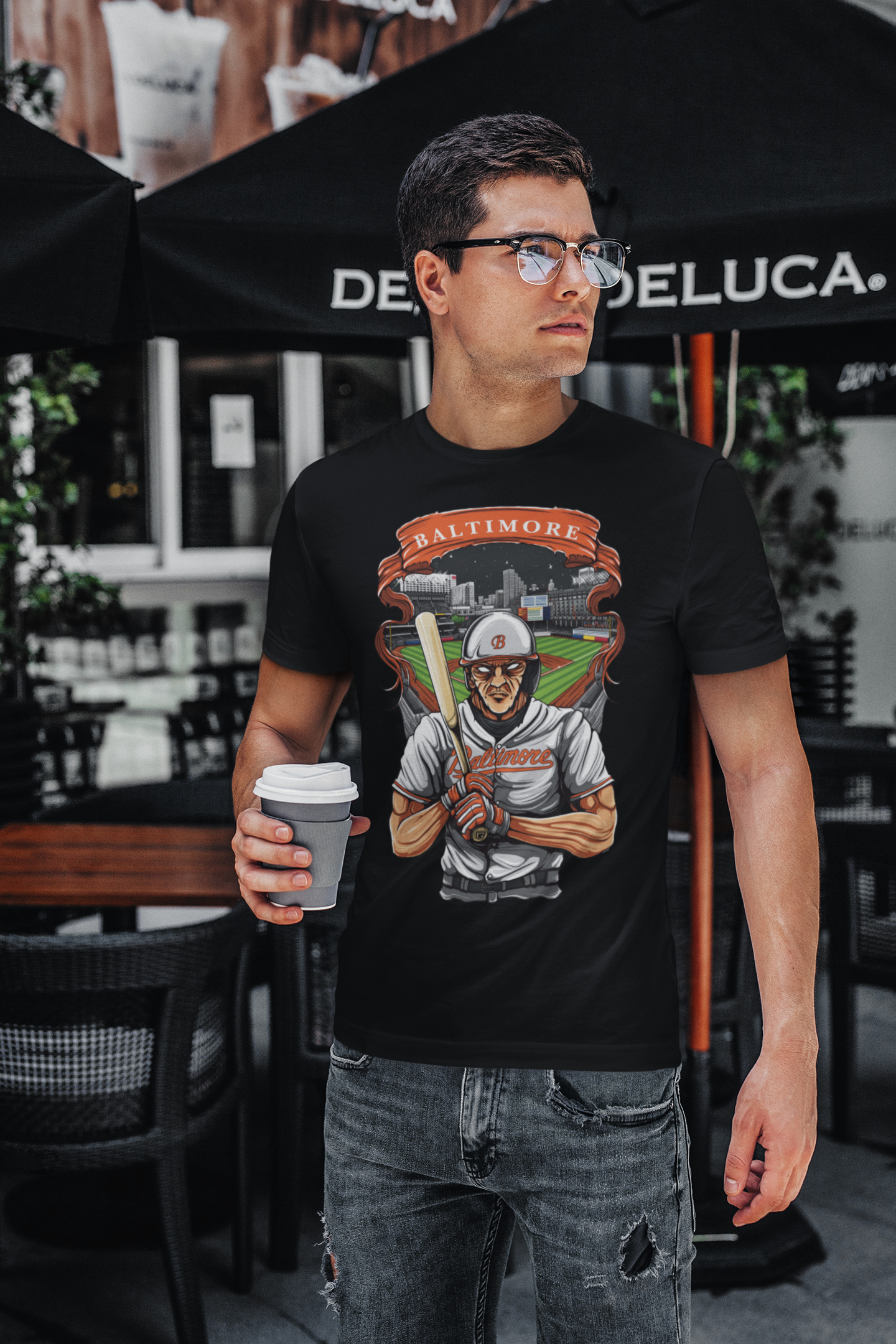 Baltimore Baseball Men's Graphic T-Shirt