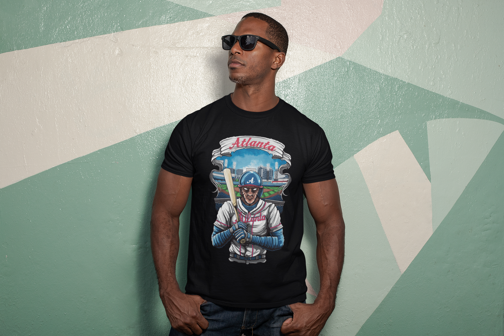 Atlanta Baseball Men's Graphic T-Shirt