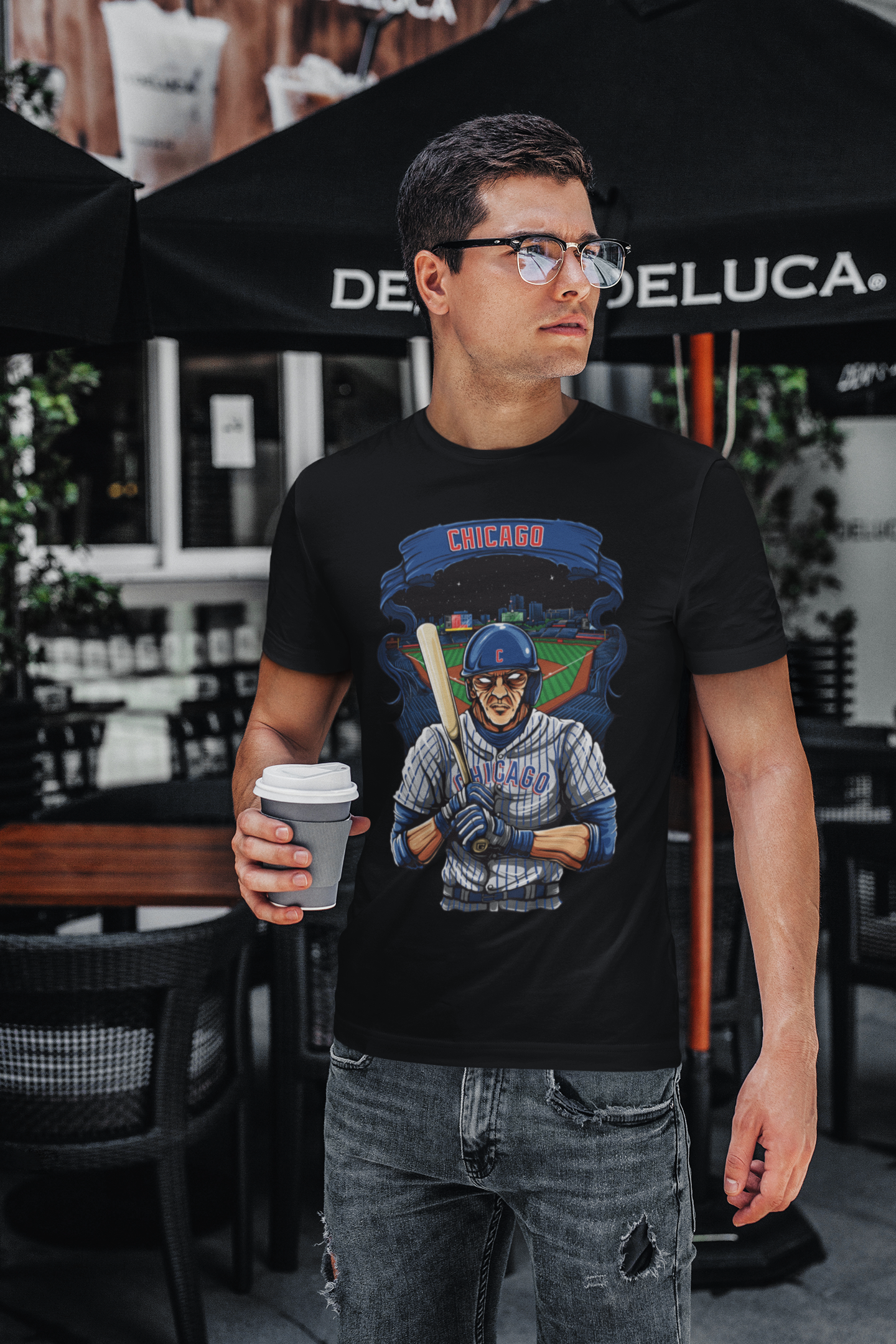 Chicago Baseball Men's Graphic T-Shirt