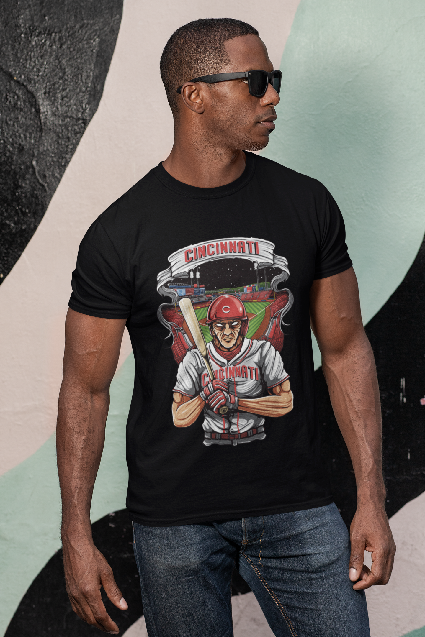 Cincinnati Baseball Men's Graphic T-Shirt