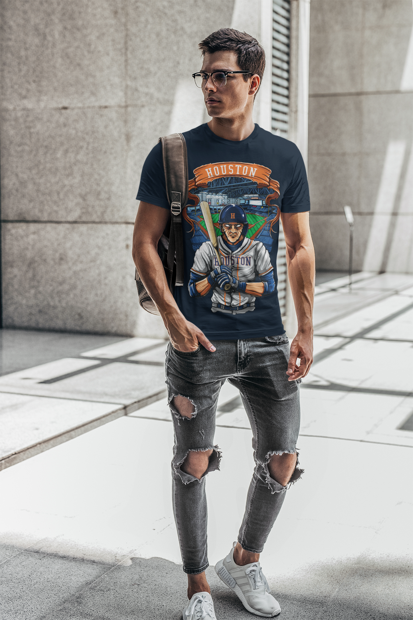 Houston Baseball Men's Graphic T-Shirt