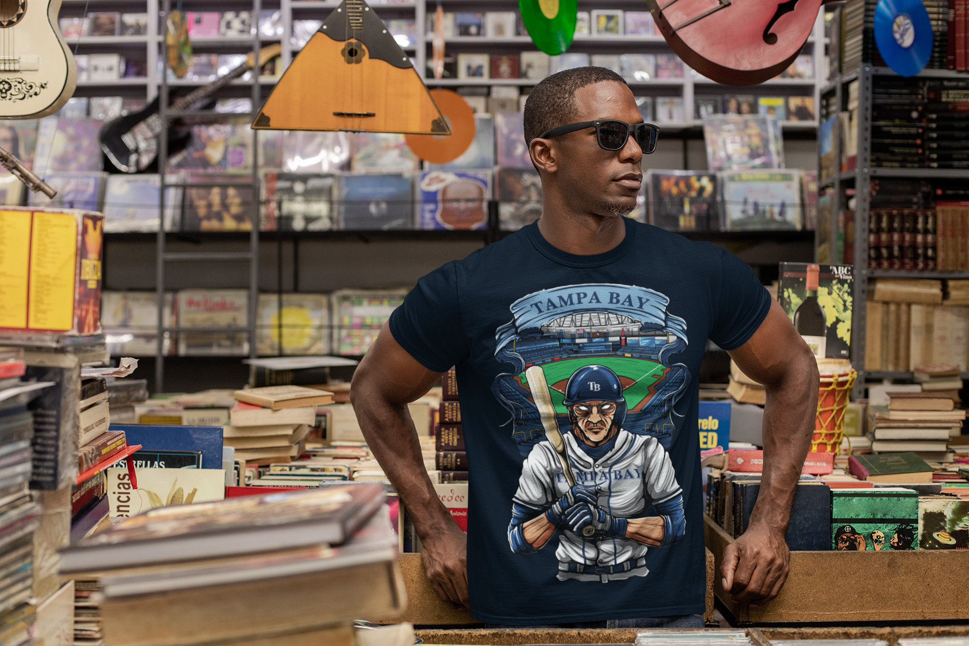 Tampa Bay Baseball Men's Graphic T-Shirt