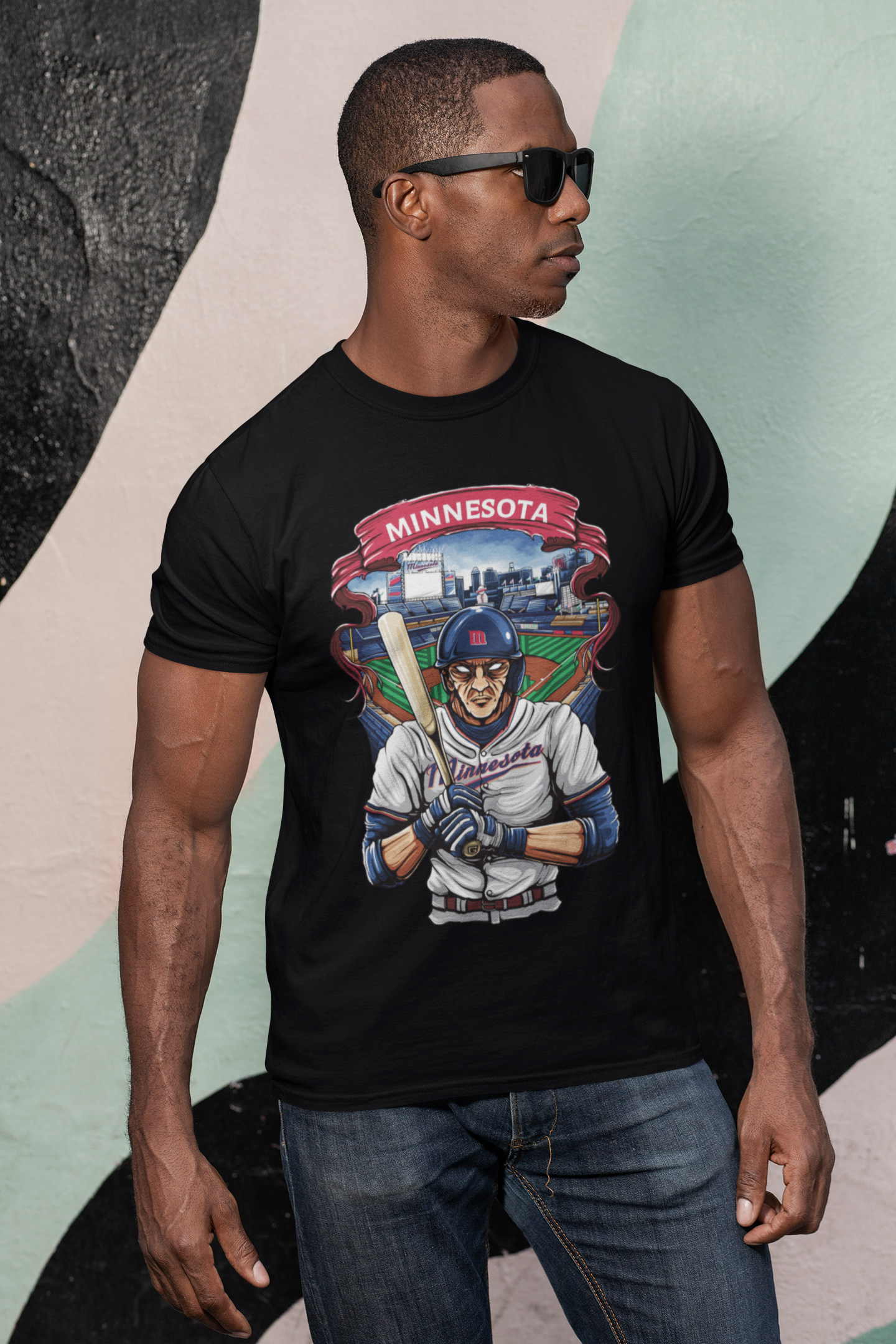 Minnesota Baseball Men's Graphic T-Shirt