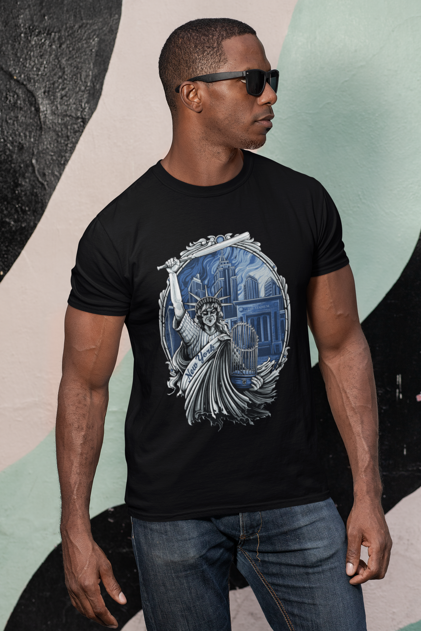 New York Baseball Men's Graphic T-Shirt