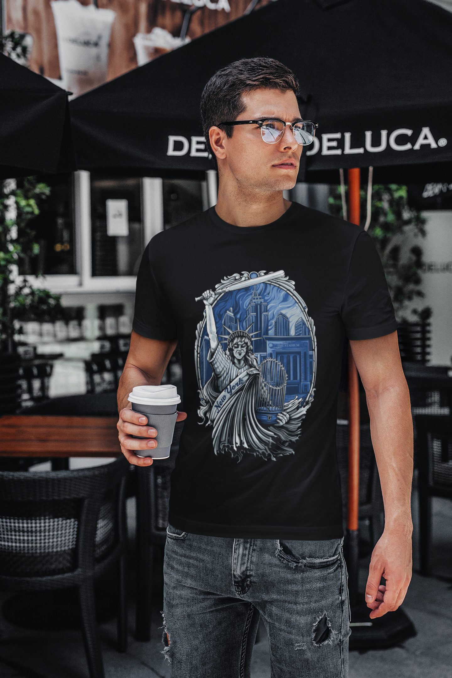 New York Baseball Men's Graphic T-Shirt