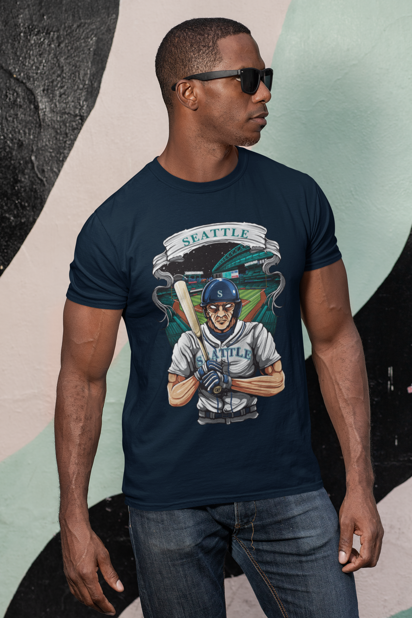 Seattle Baseball Men's Graphic T-Shirt