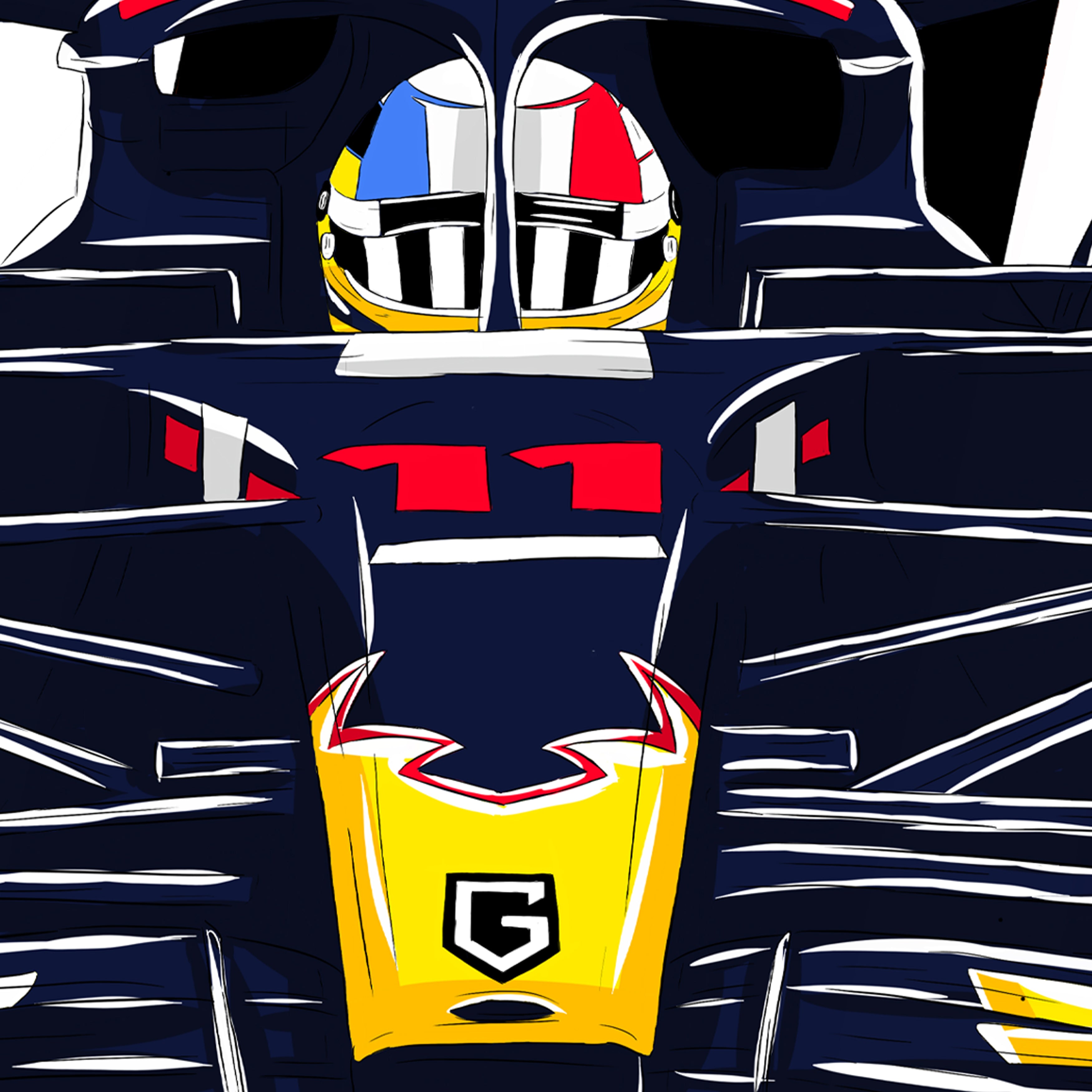 Formula Mexico Racing - Sergio Checo #11 Men's T-Shirt