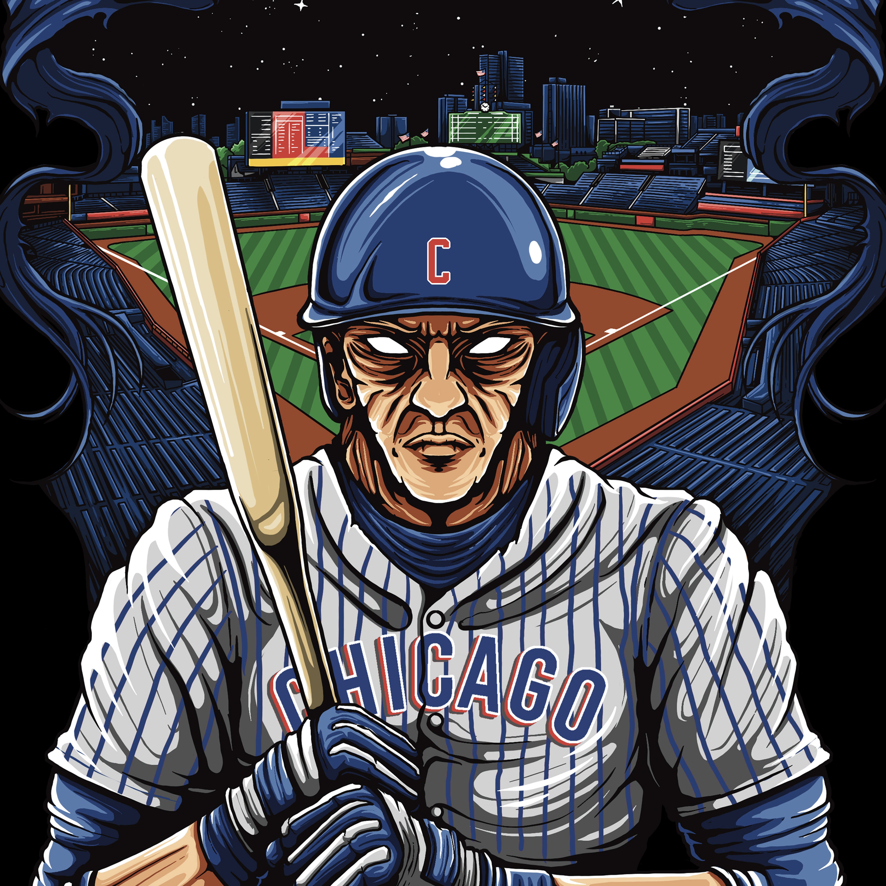 Chicago Baseball Men's Graphic Sweatshirt