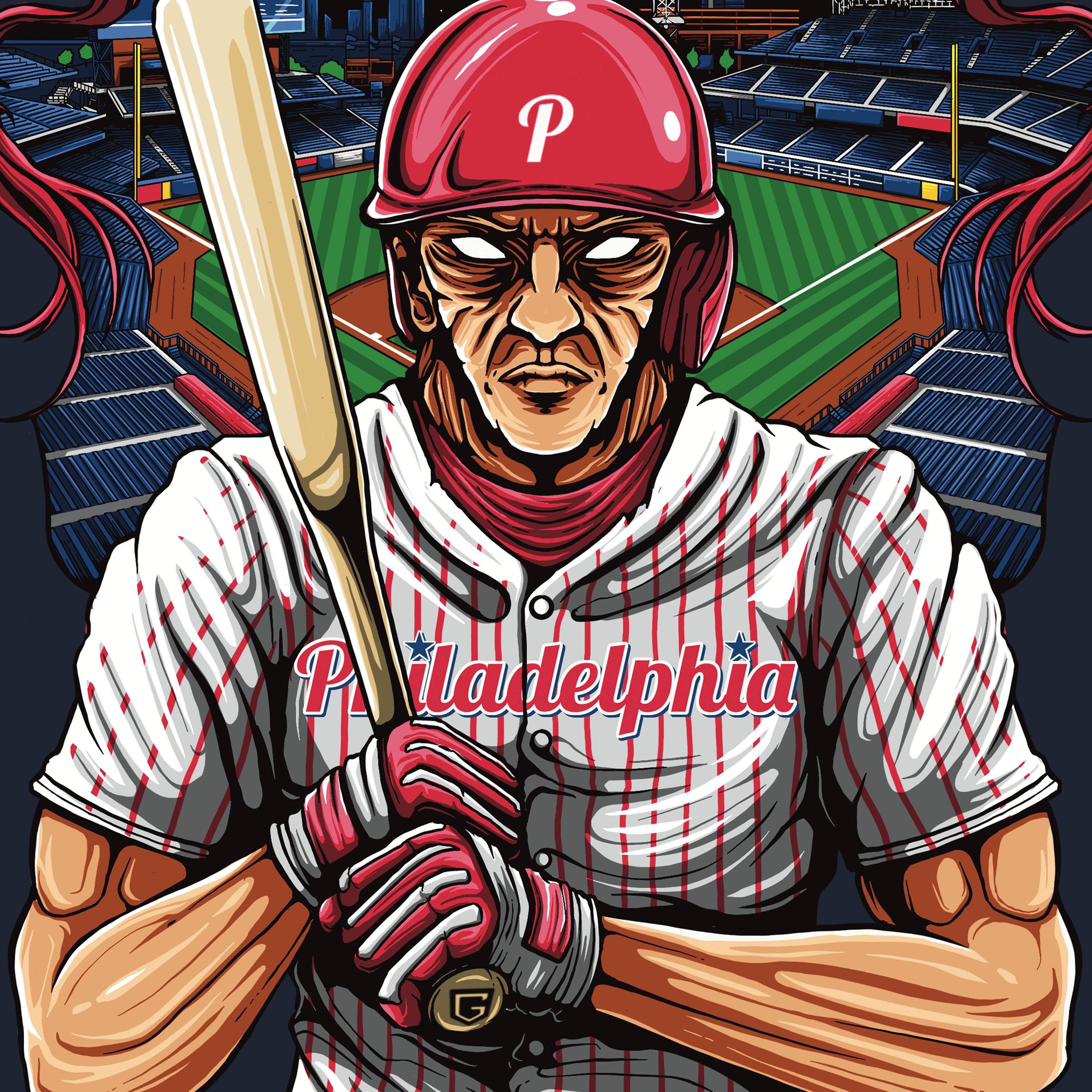 Philadelphia Baseball Men's Graphic T-Shirt