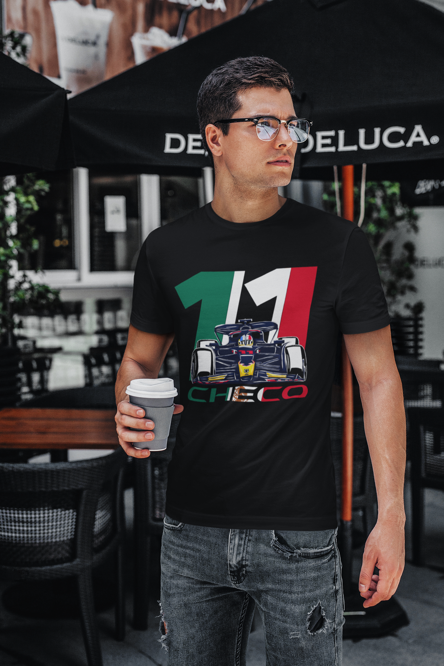 Formula Mexico Racing - Sergio Checo #11 Men's T-Shirt