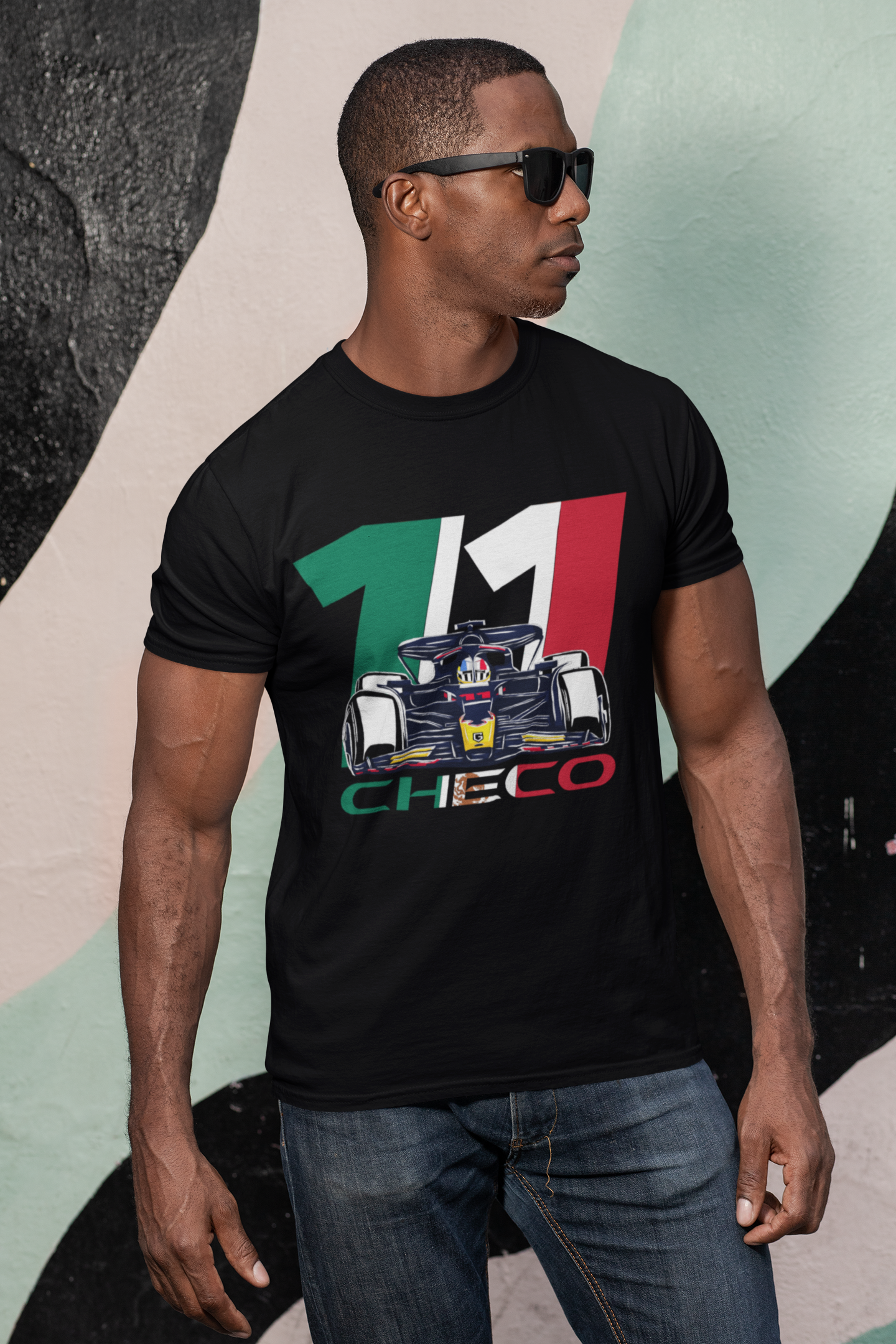 Formula Mexico Racing - Sergio Checo #11 Men's T-Shirt