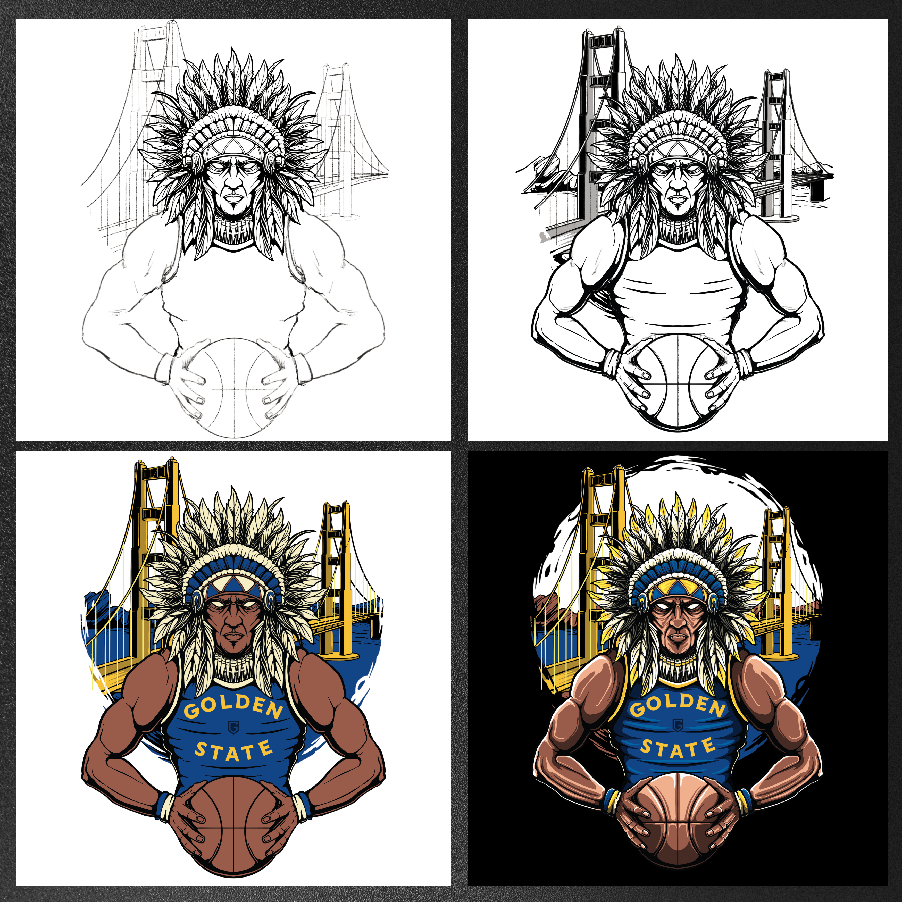 Golden State Basketball Men's T-Shirt