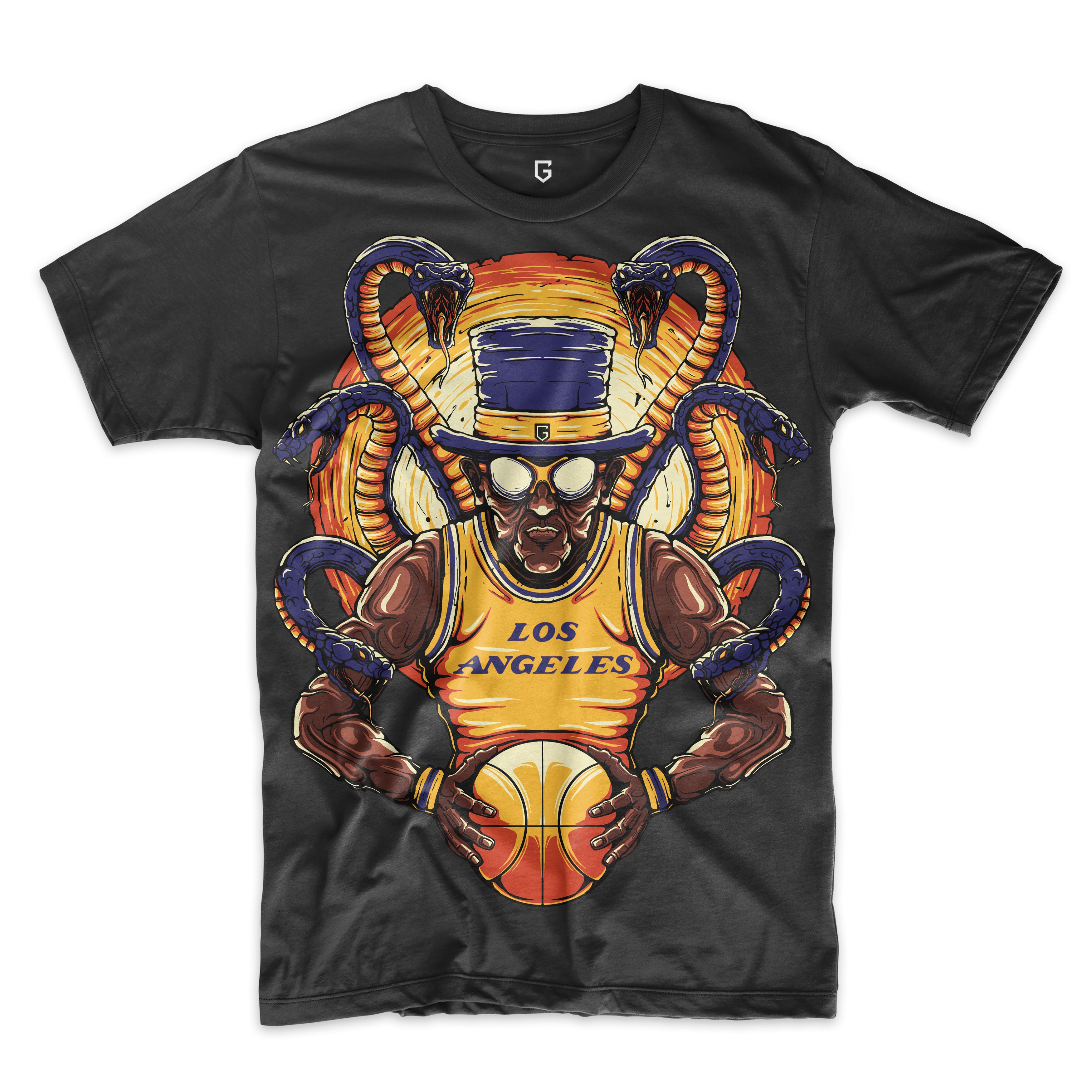 Los Angeles Basketball Men's Graphic T-Shirt