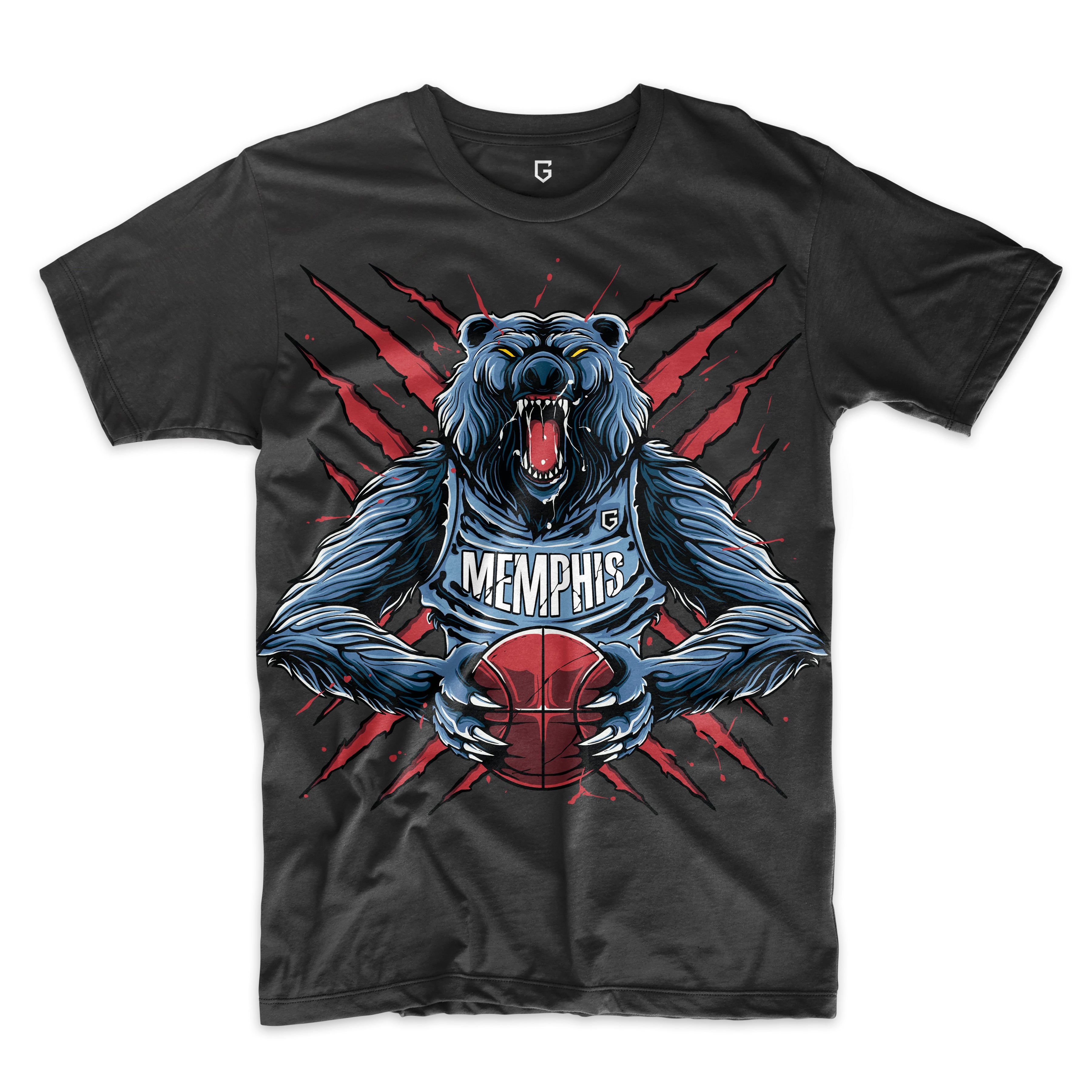 Memphis Basketball 4XL 5XL Men's T-Shirt