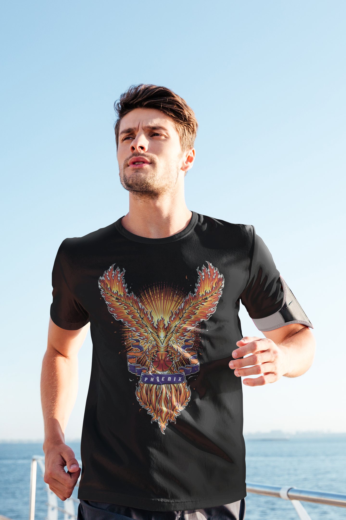 Phoenix Basketball Men's Graphic T-Shirt