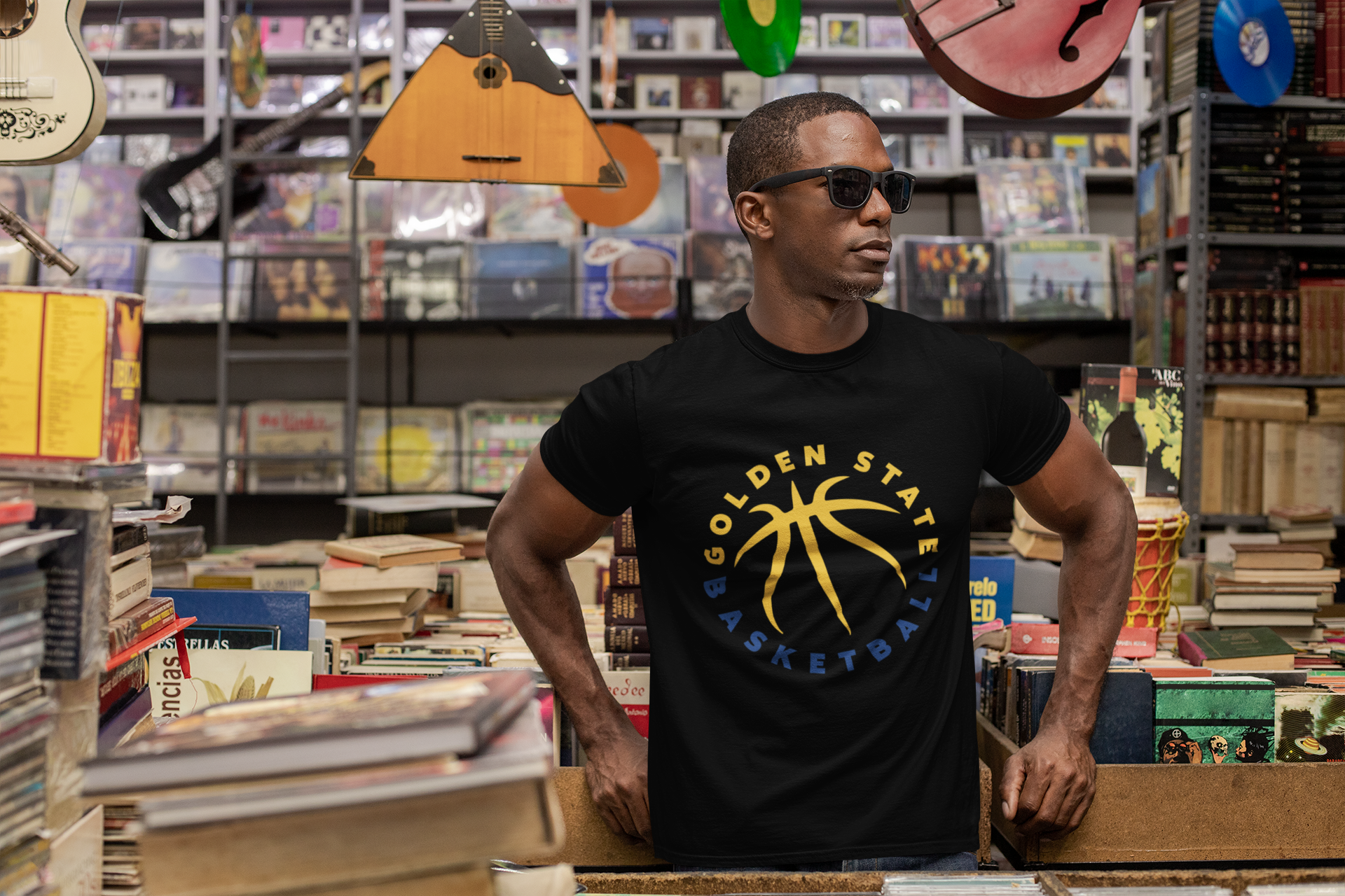 Golden State Basketball Seams Men's T-Shirt