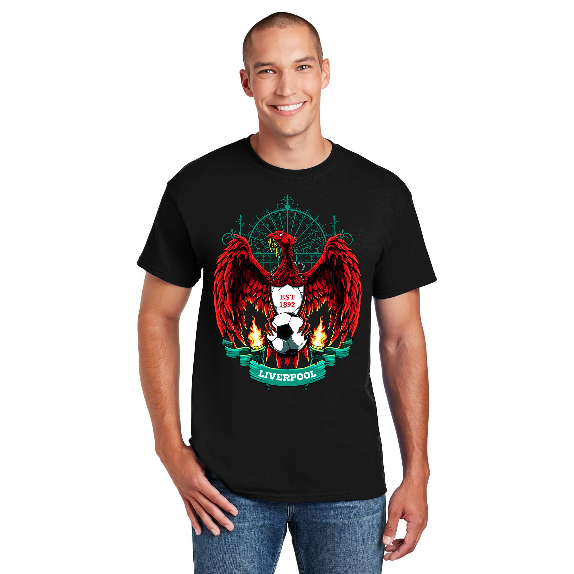 Liverpool Premier FC Futbol Soccer Men's T-Shirt