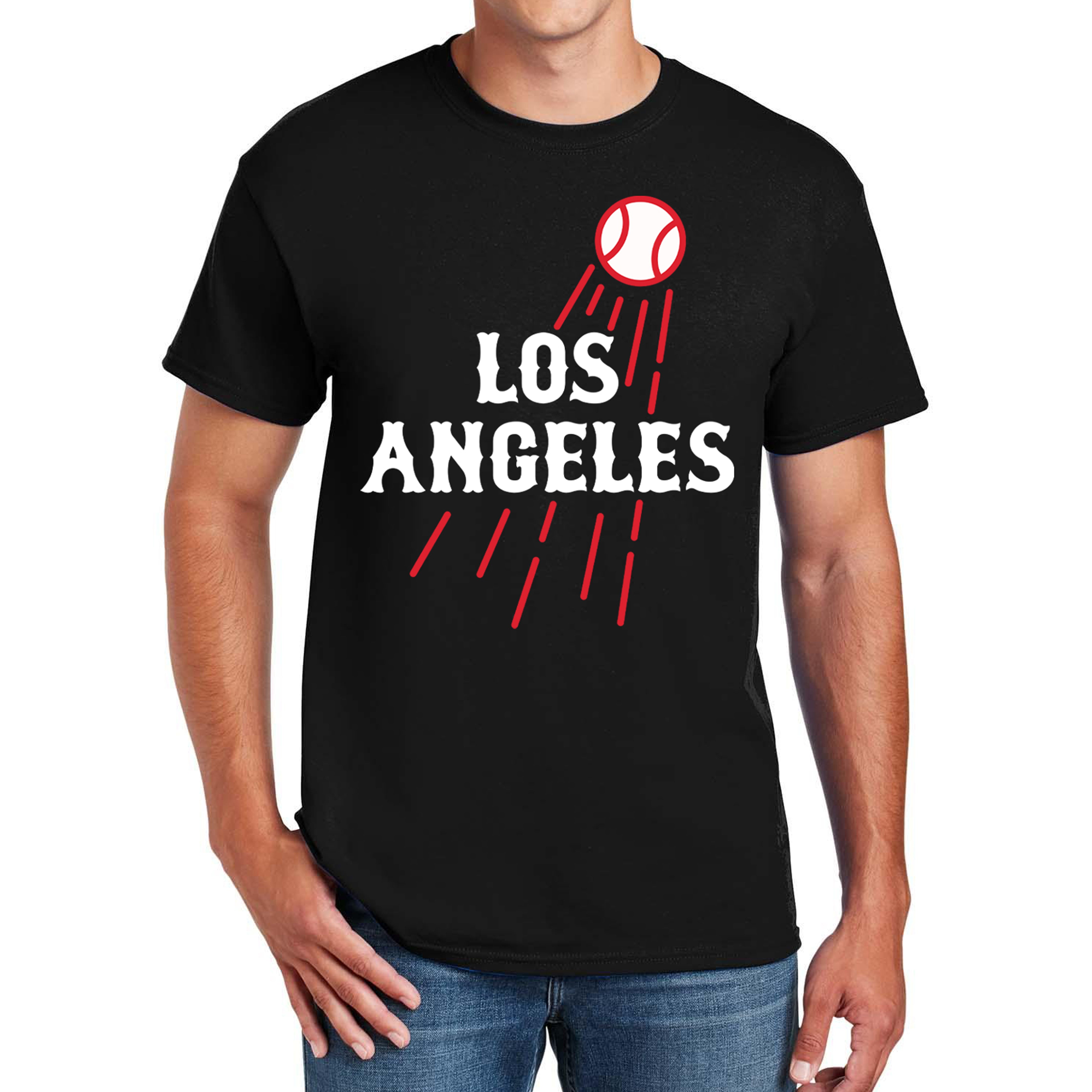 Los Angeles Baseball Men's T-Shirt