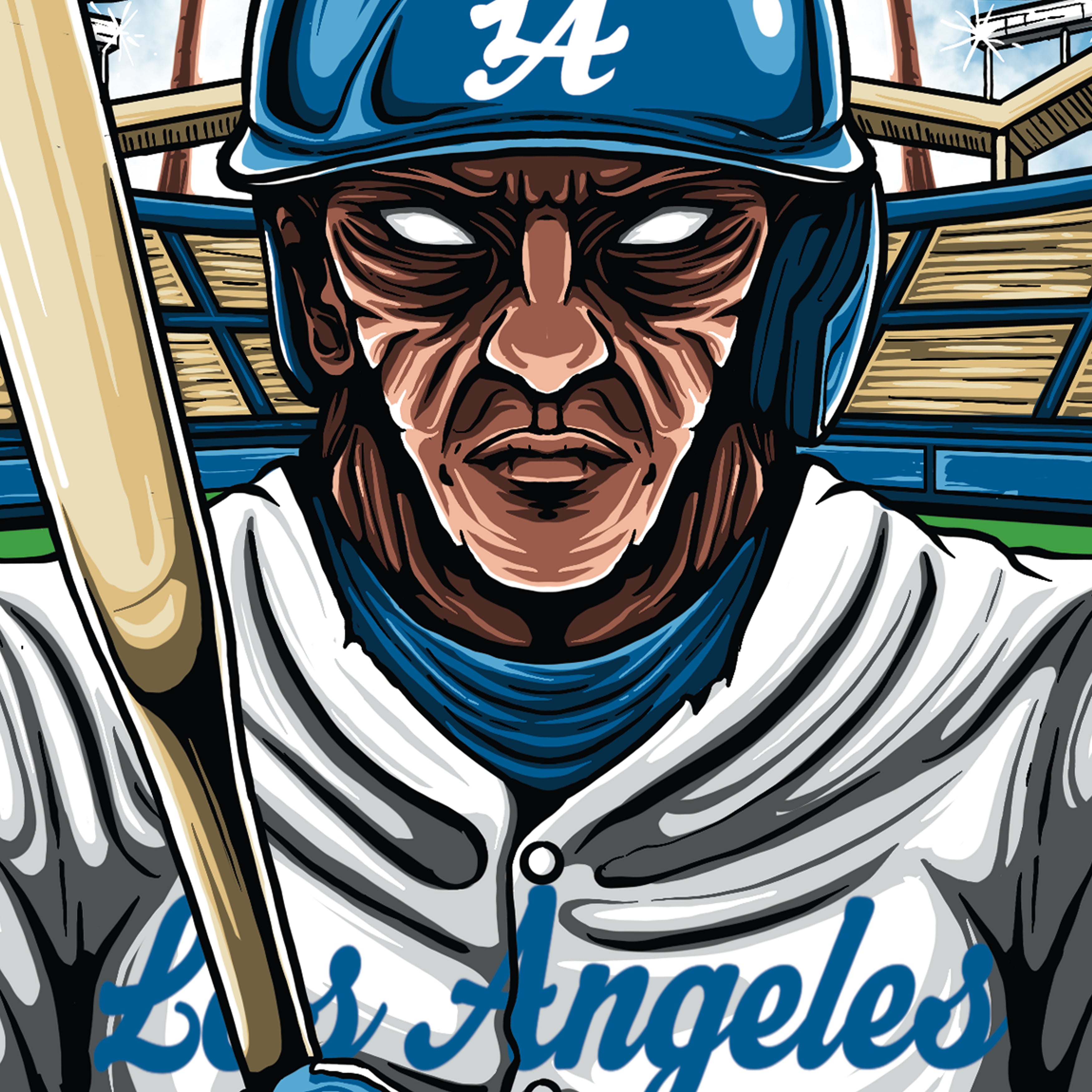 Los Angeles Baseball Men's Graphic T-Shirt