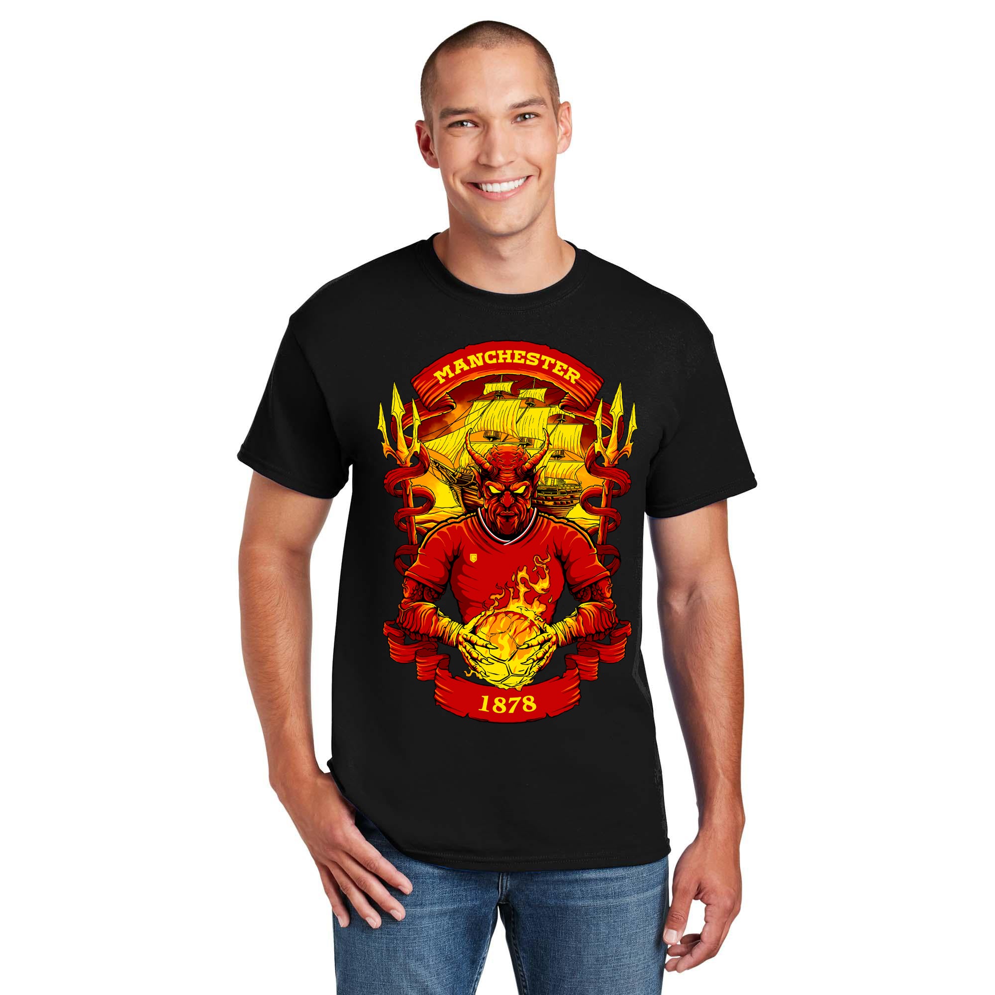 Manchester Soccer Men's Graphic T-Shirt