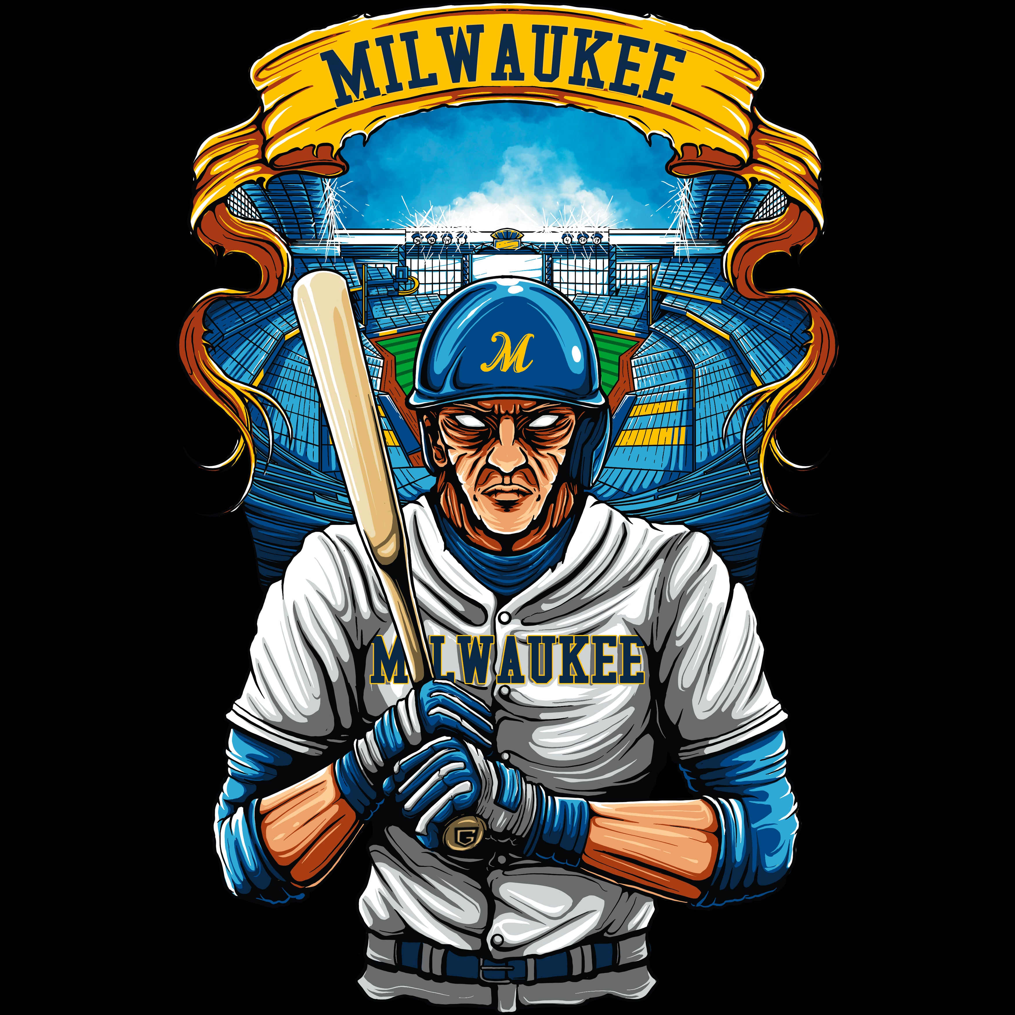 Milwaukee Baseball Men's T-Shirt