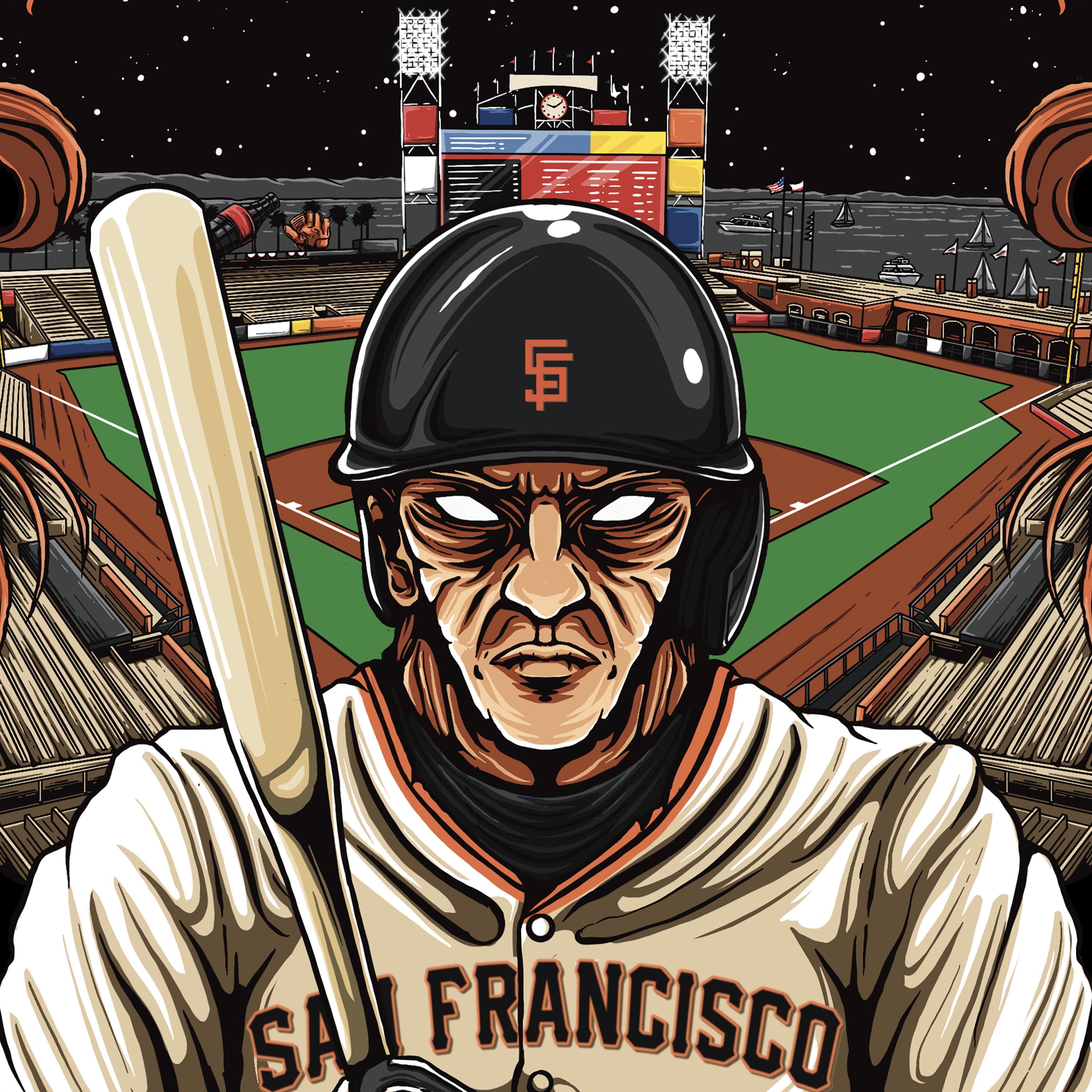 San Francisco Baseball Men's Graphic T-Shirt