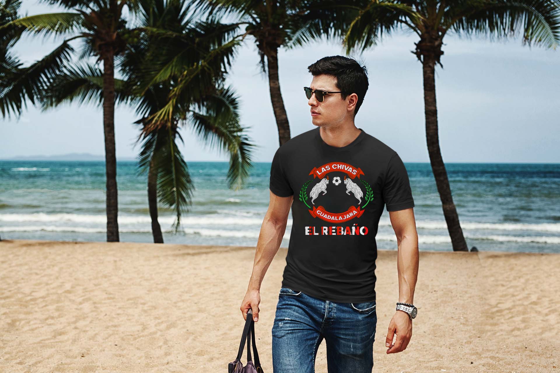 Las Chivas FC Futbol Soccer Men's T-Shirt