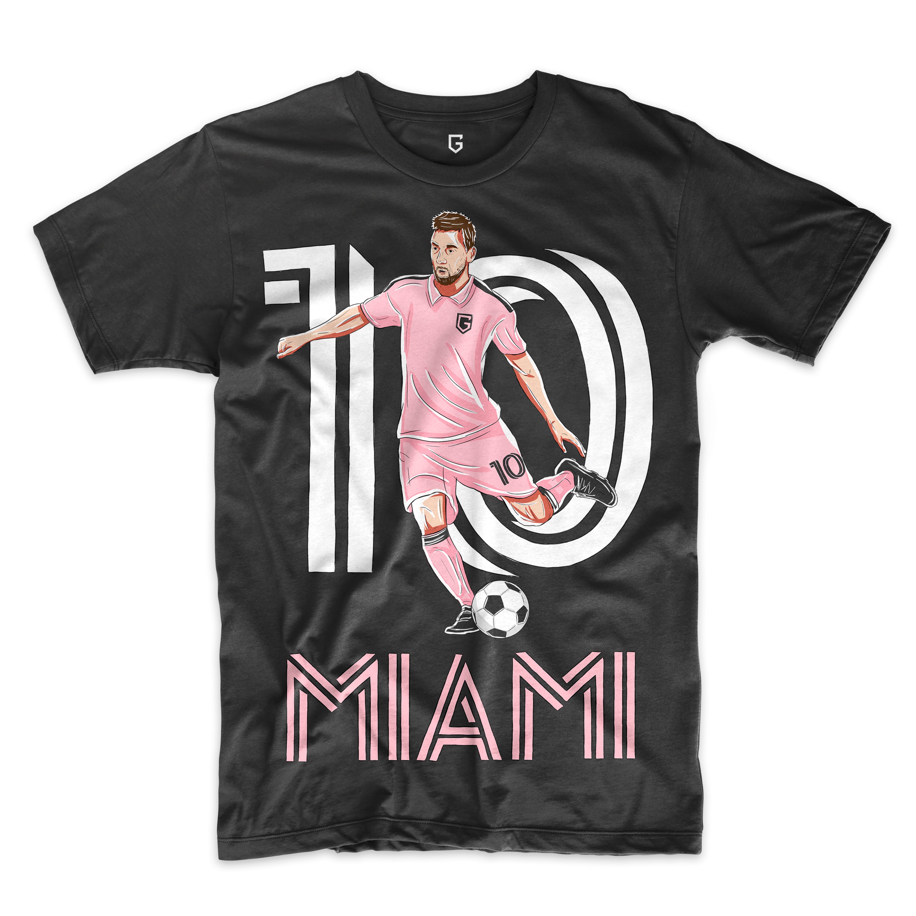 Miami Soccer #10 Men's T-Shirt