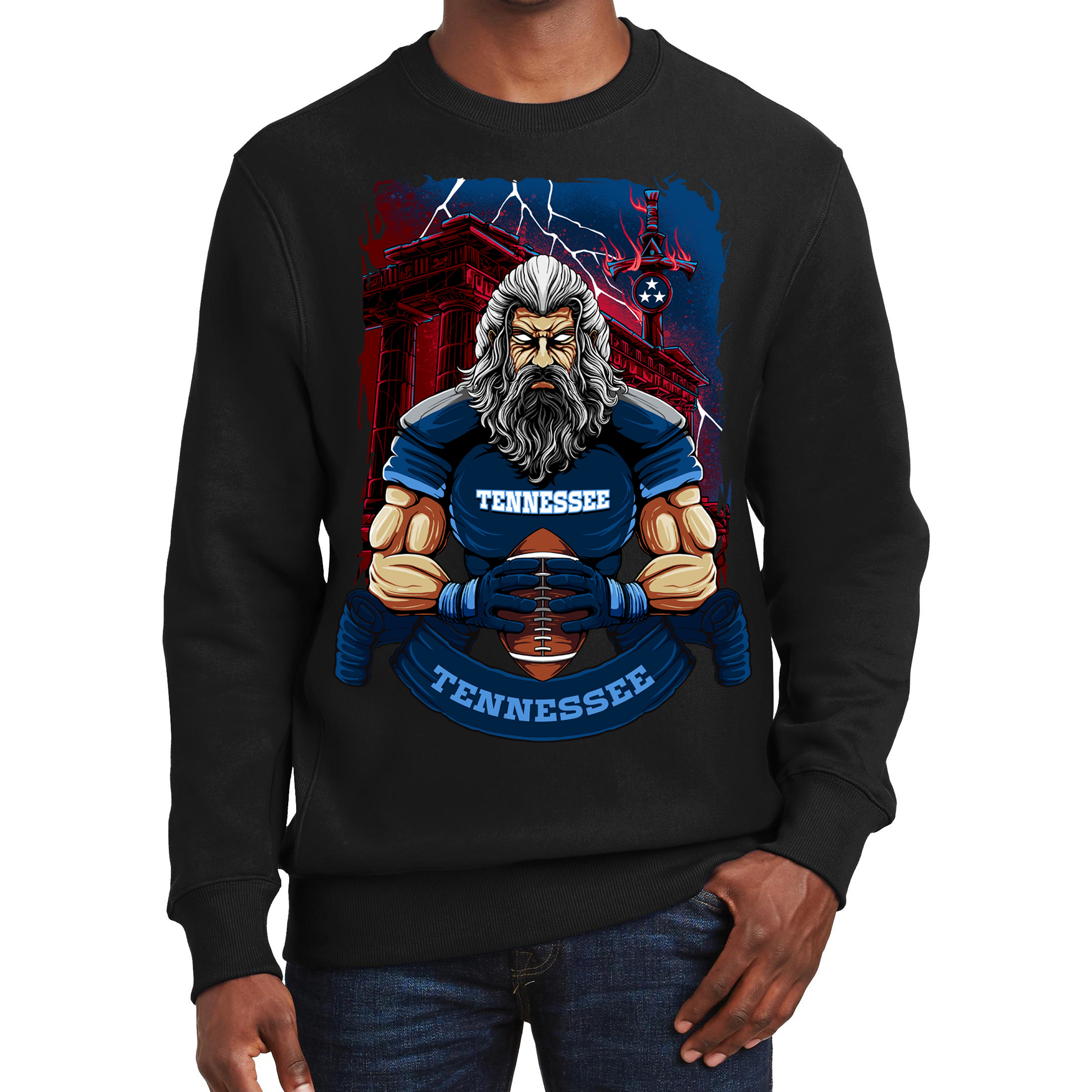 Tennessee Football Men's Graphic Sweatshirt