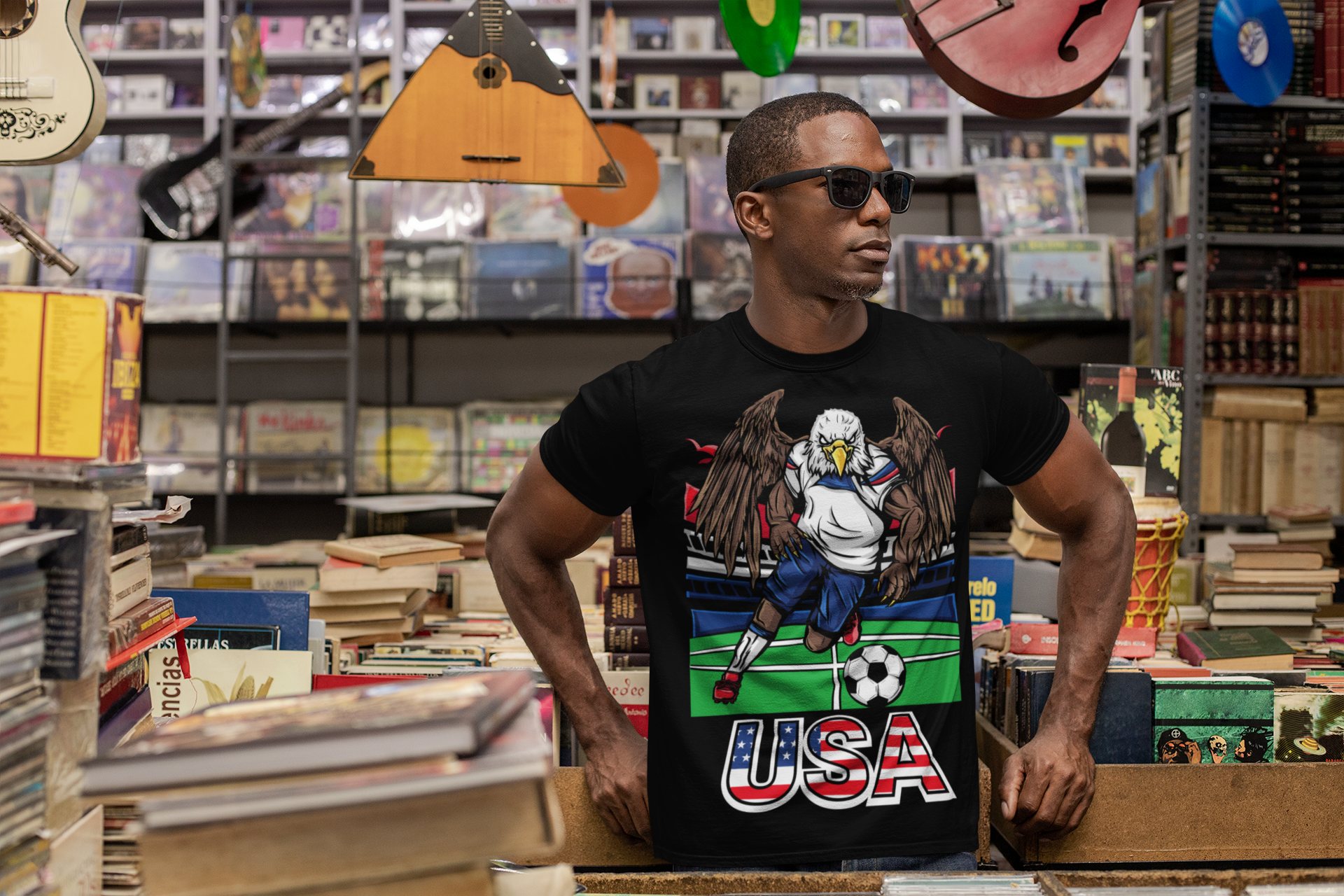 USA Futbol Soccer Men's T-Shirt