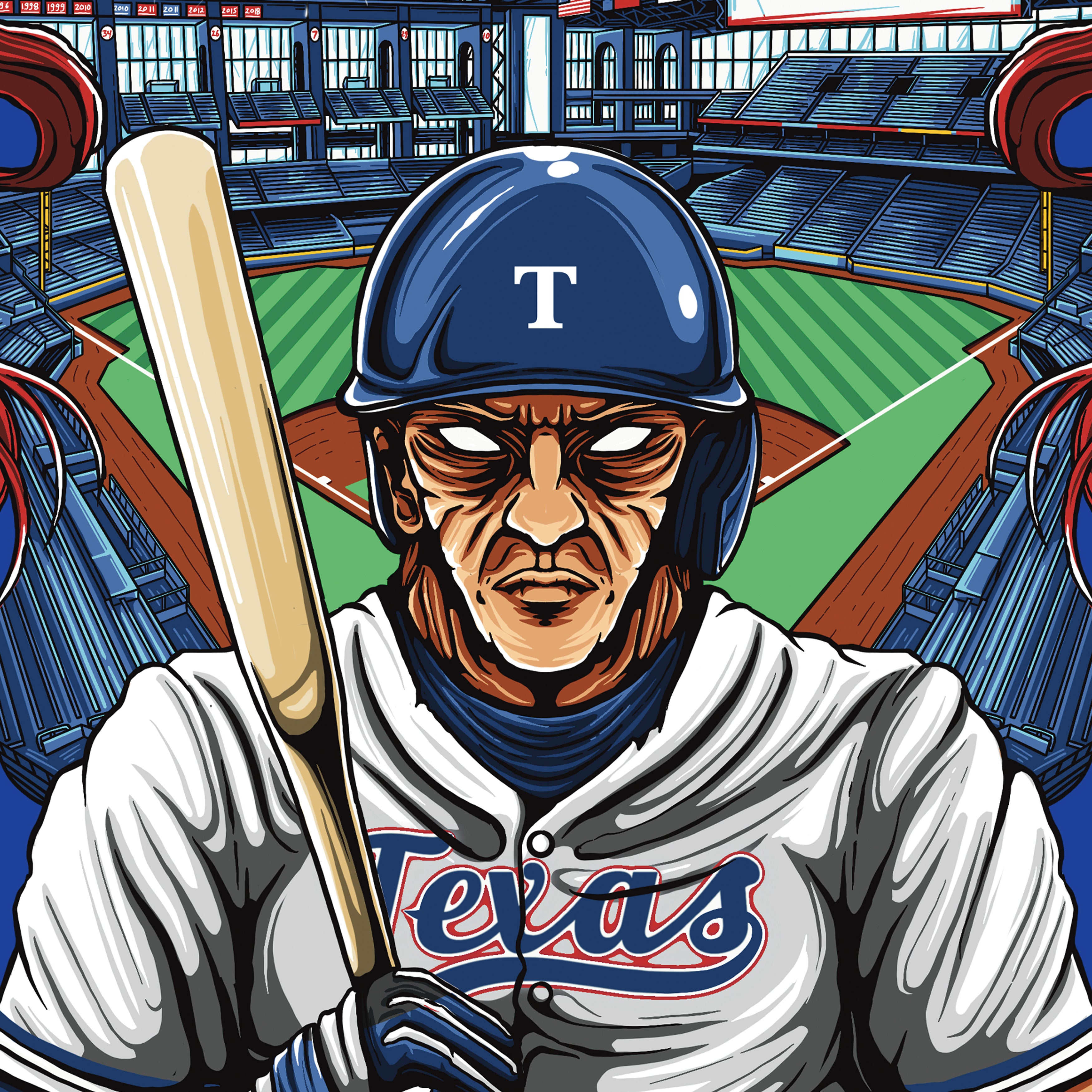 Texas Baseball Men's T-Shirt