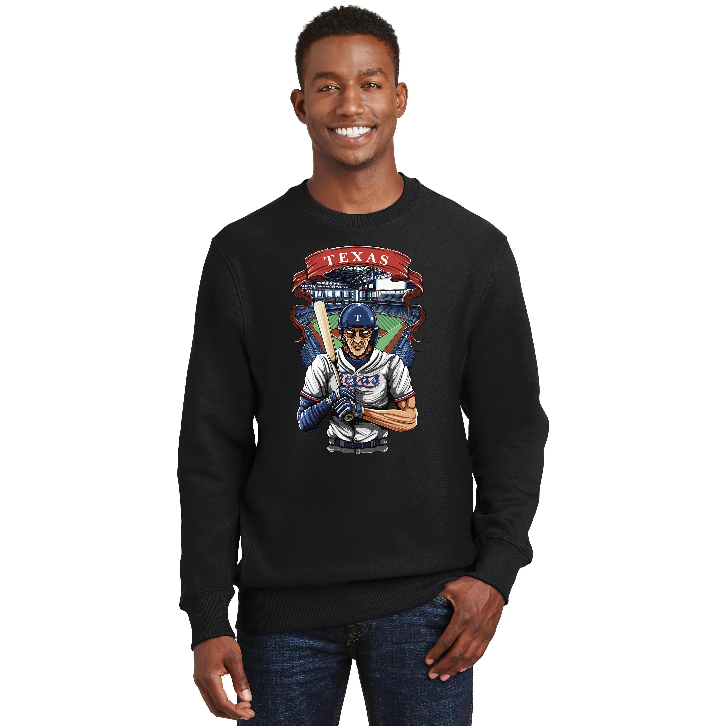 Texas Baseball Men's Graphic Sweatshirt
