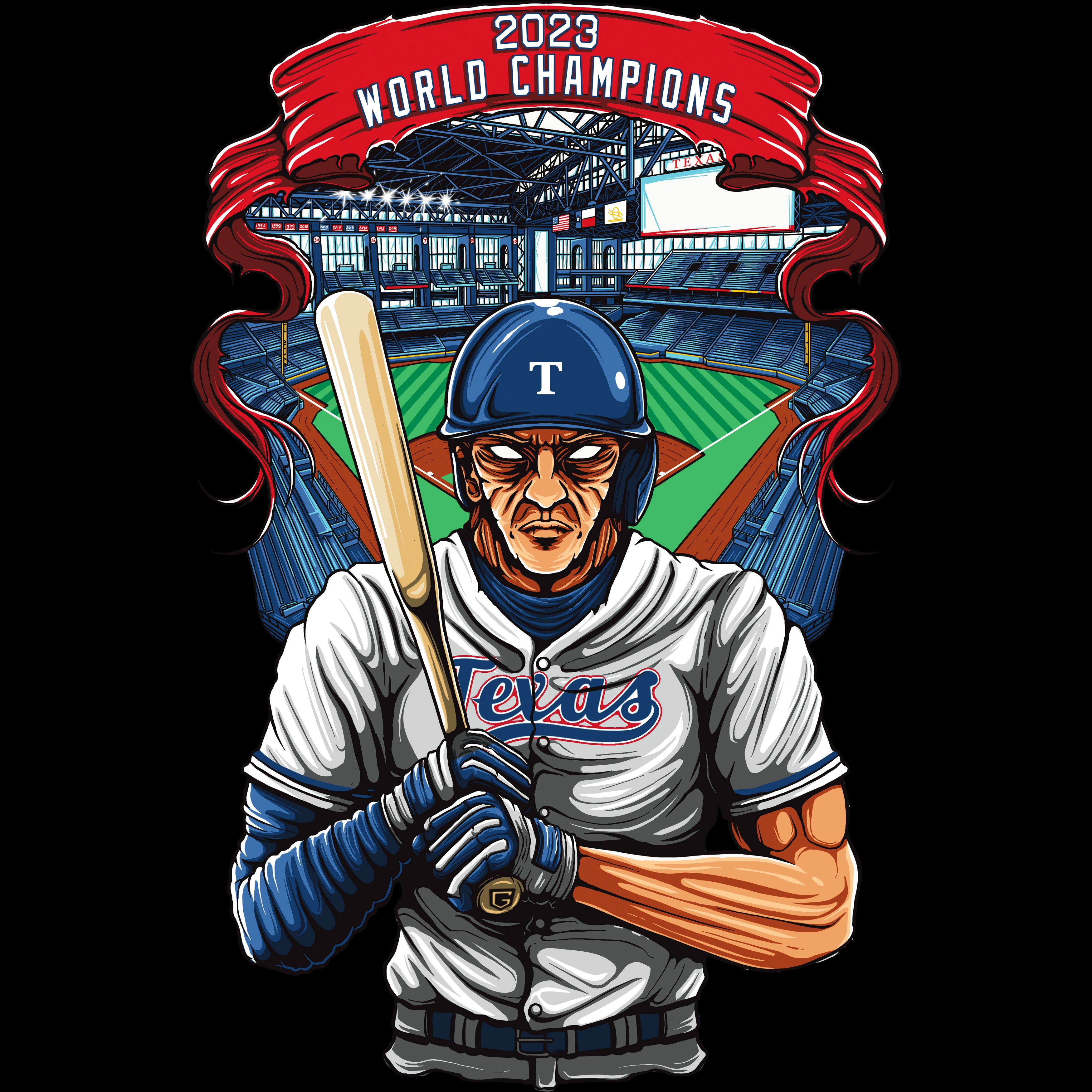 Texas Baseball Men's T-Shirt