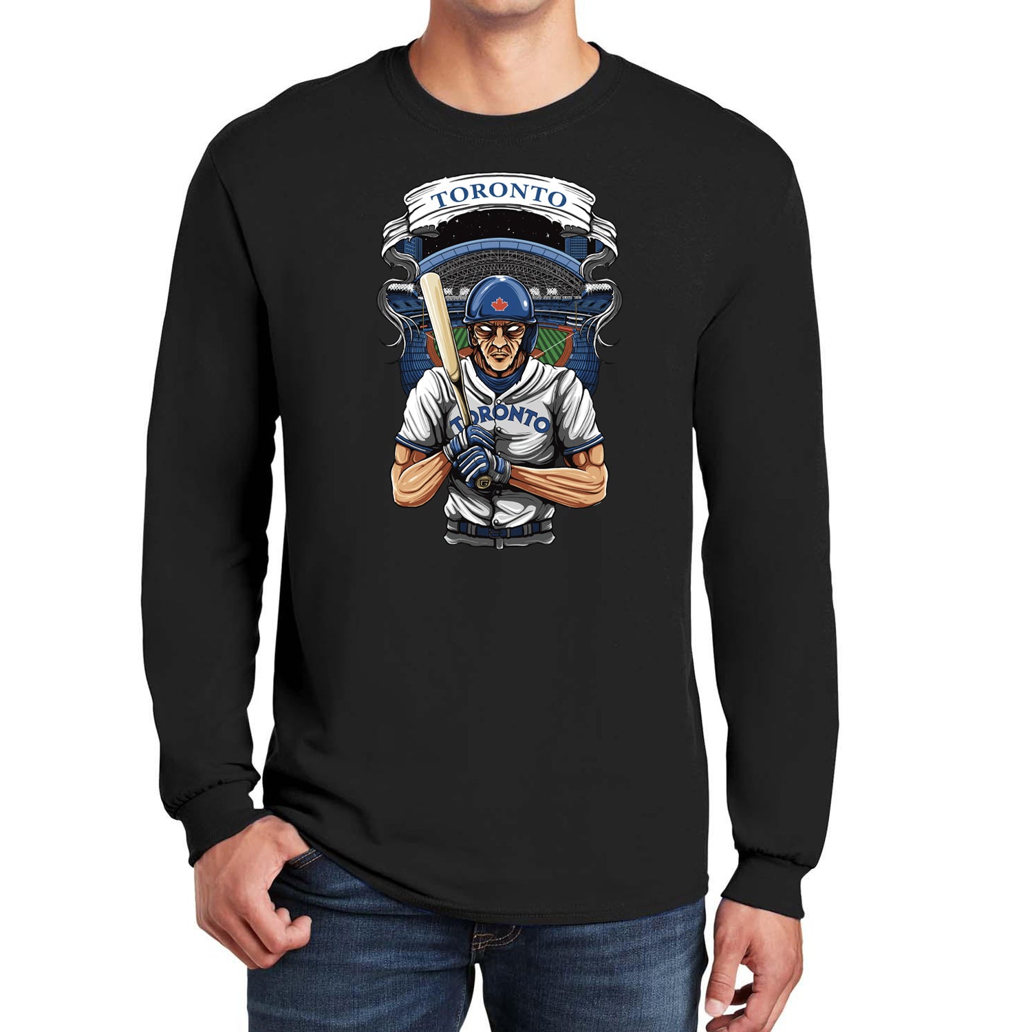 Toronto Baseball Long Sleeve Men's T-Shirt