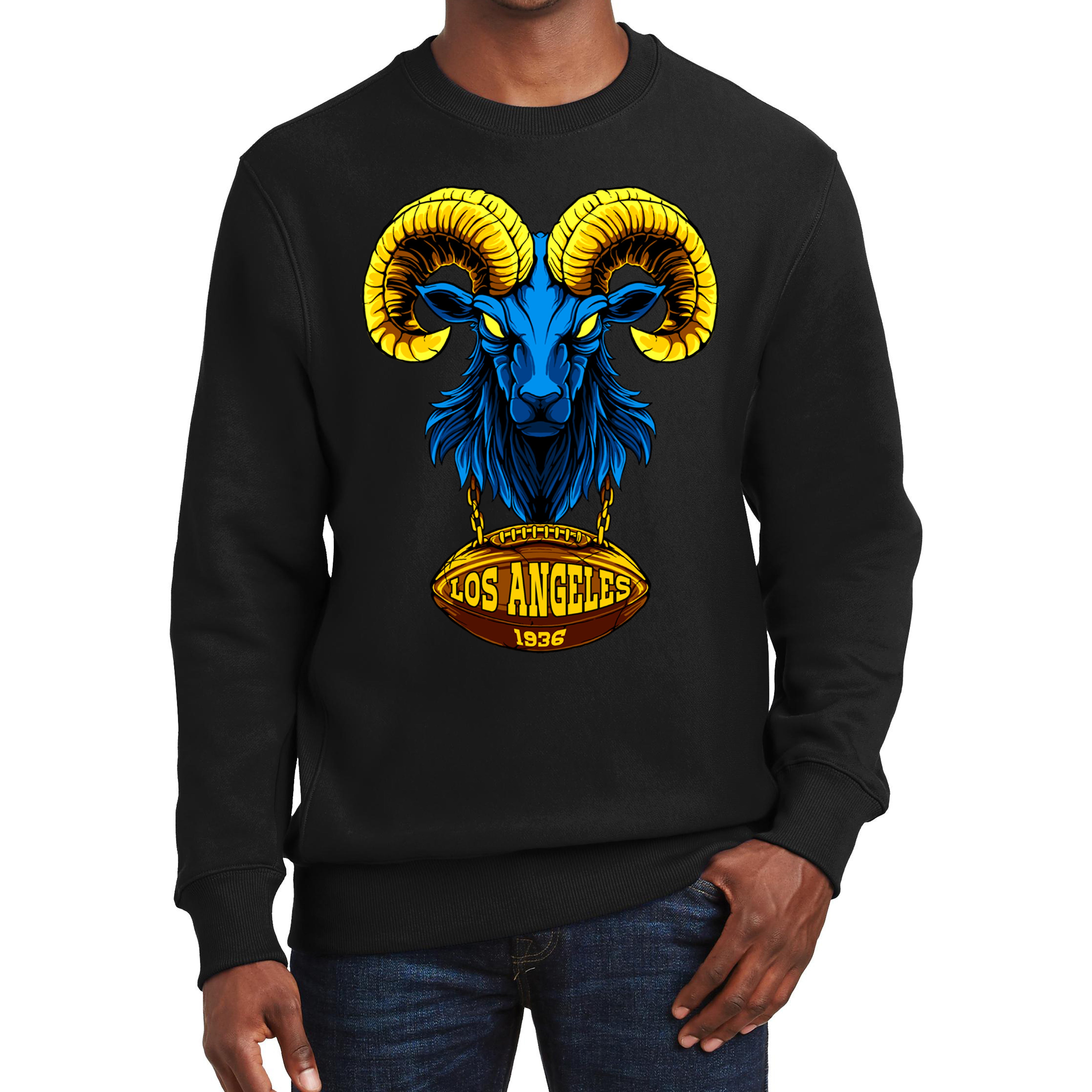 Los Angeles Chain Football Sweatshirt