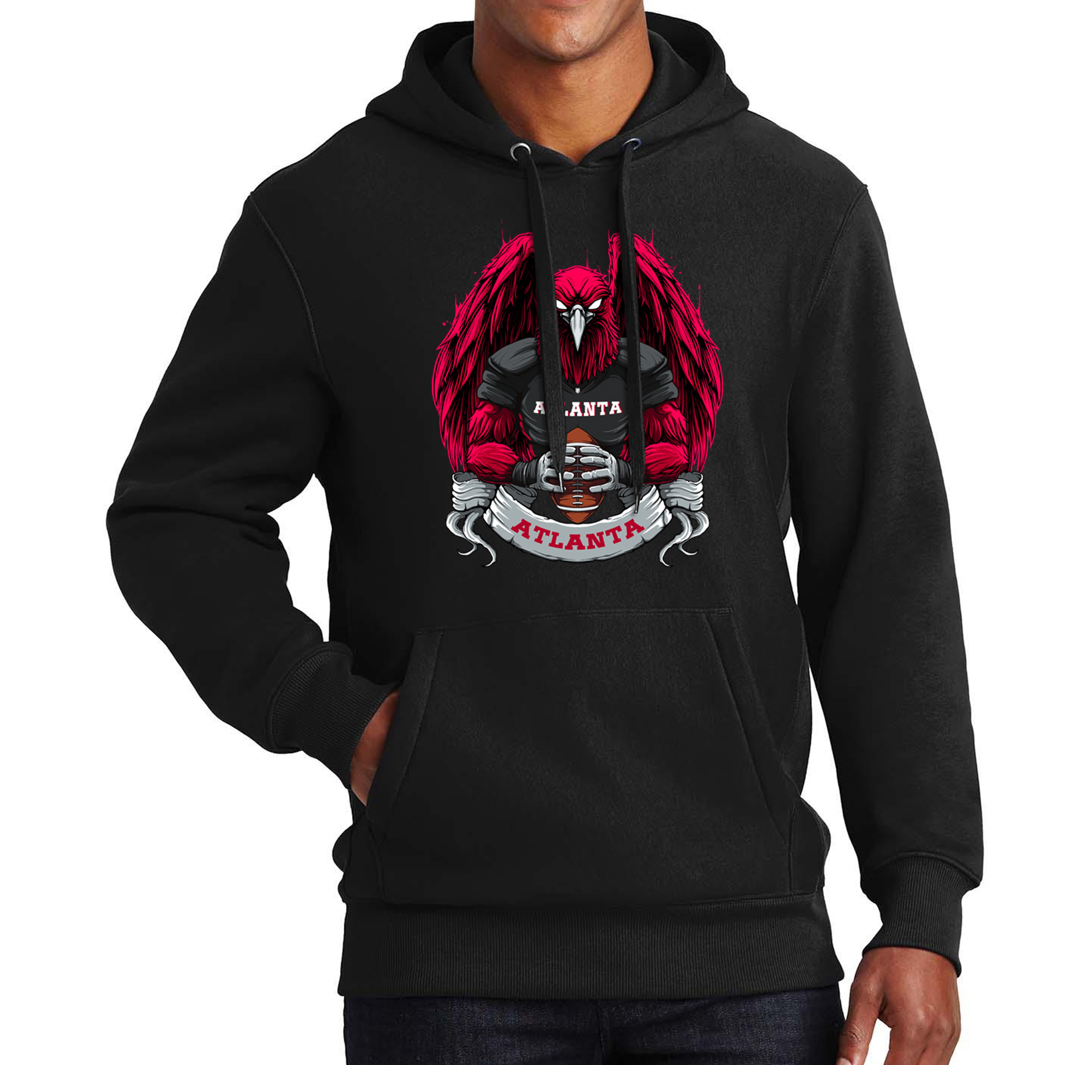 Atlanta Football Men's Men's Graphic Hoodie