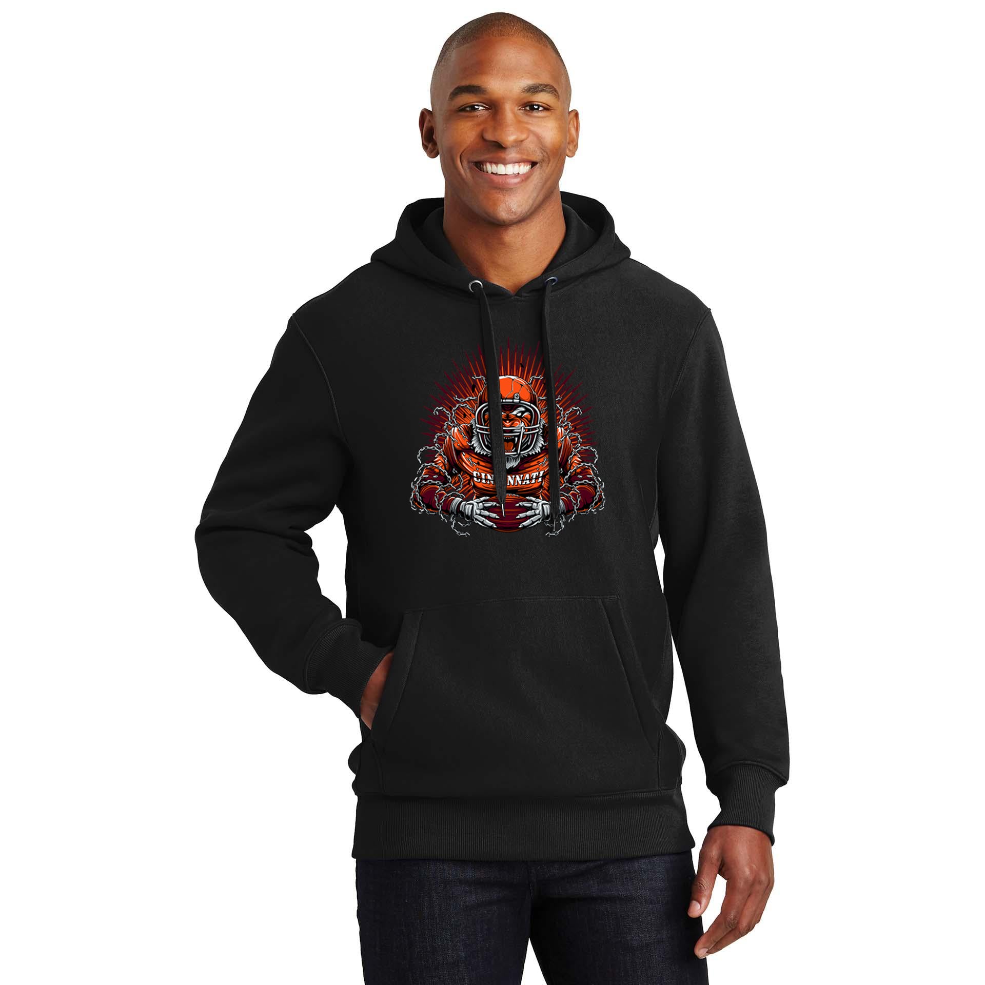 Cincinnati Football Men's Graphic Hoodie