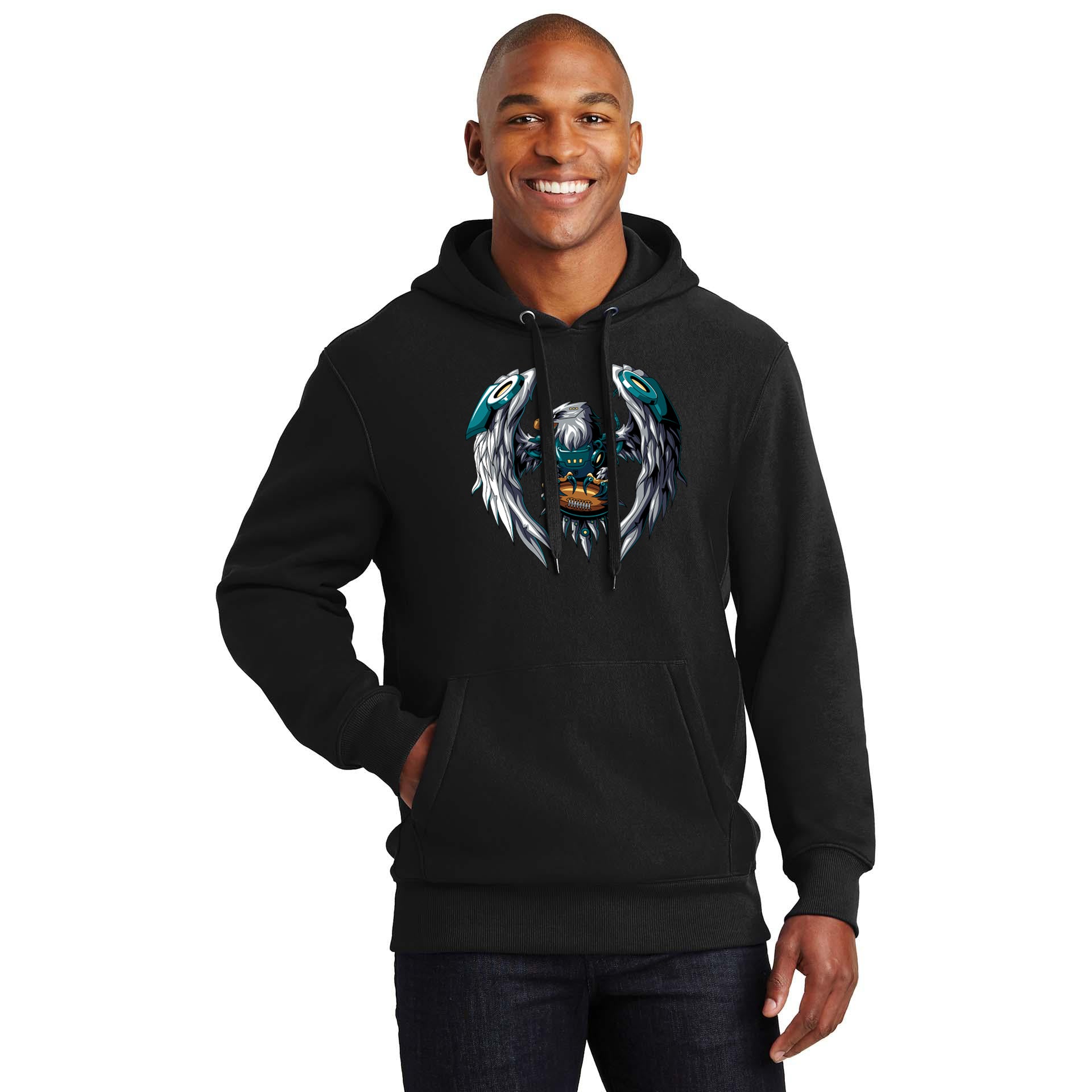 Philadelphia Football Robotic Men's Graphic Hoodie