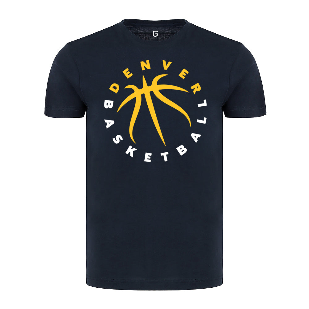 Denver Basketball Seams Men's T-Shirt