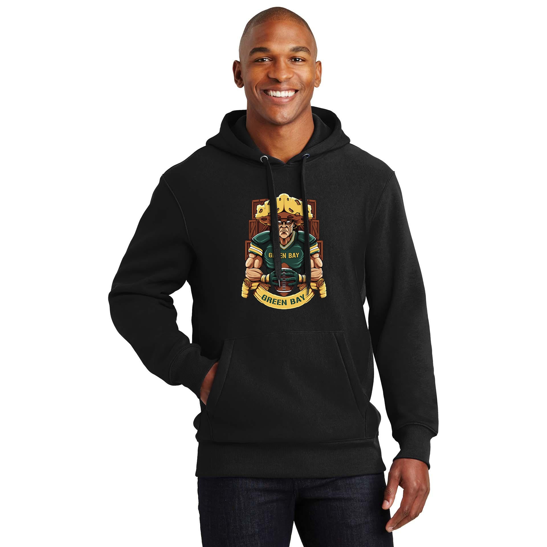 Green Bay Football Men's Graphic Hoodie