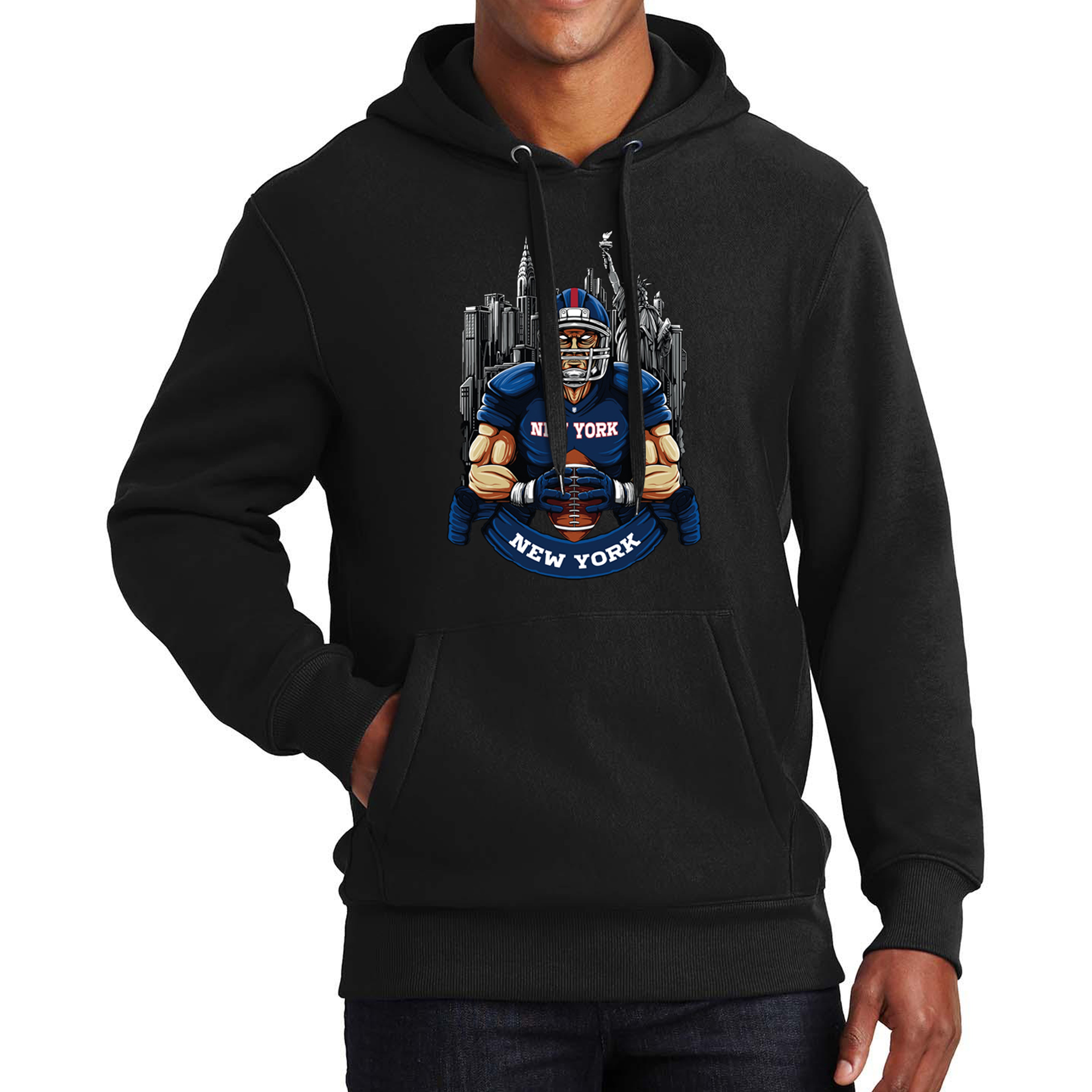 New York Football Hoodies