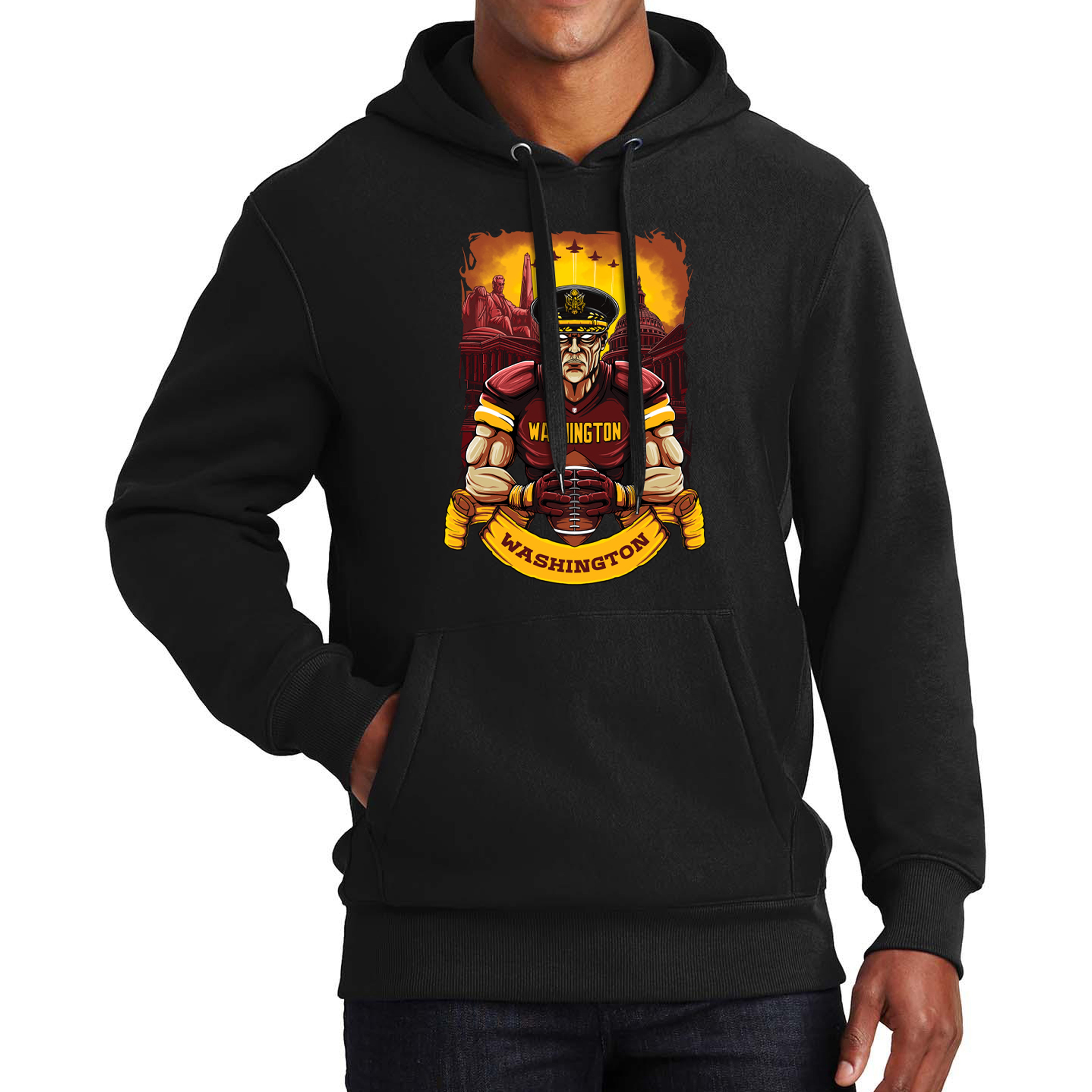 Washington Football Men's Graphic Hoodie