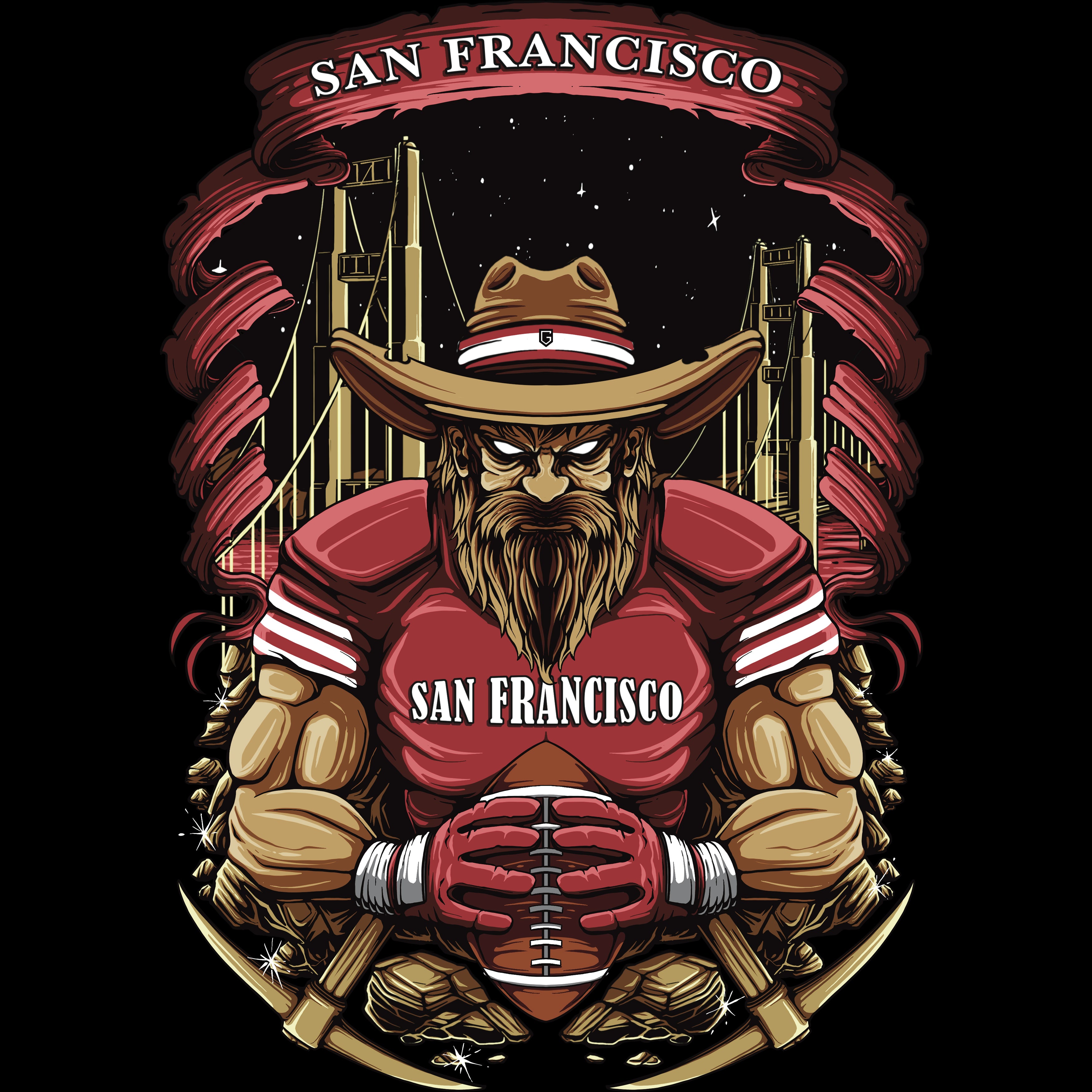 San Francisco Football Hoodies