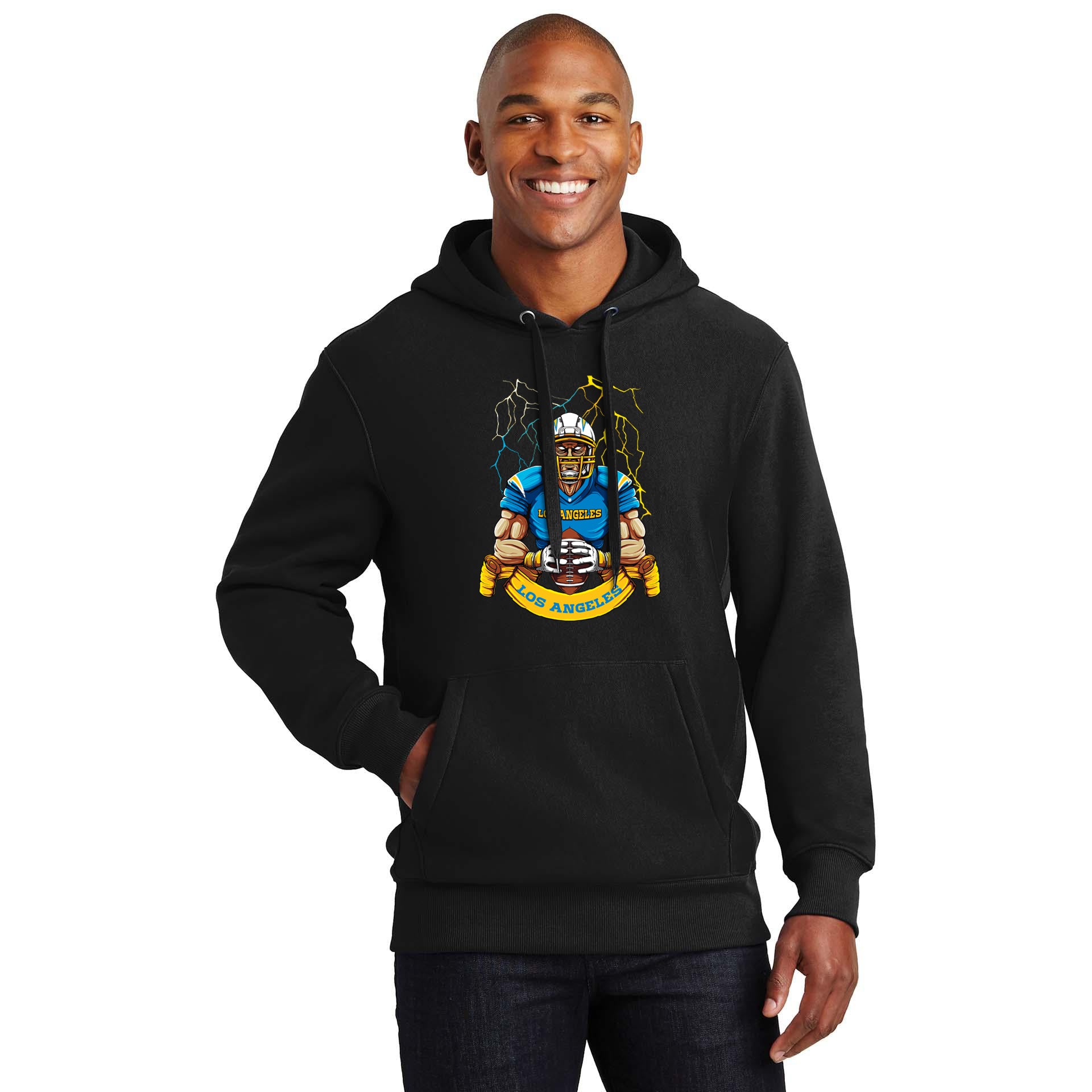 Los Angeles Lightning Strike Football Hoodies