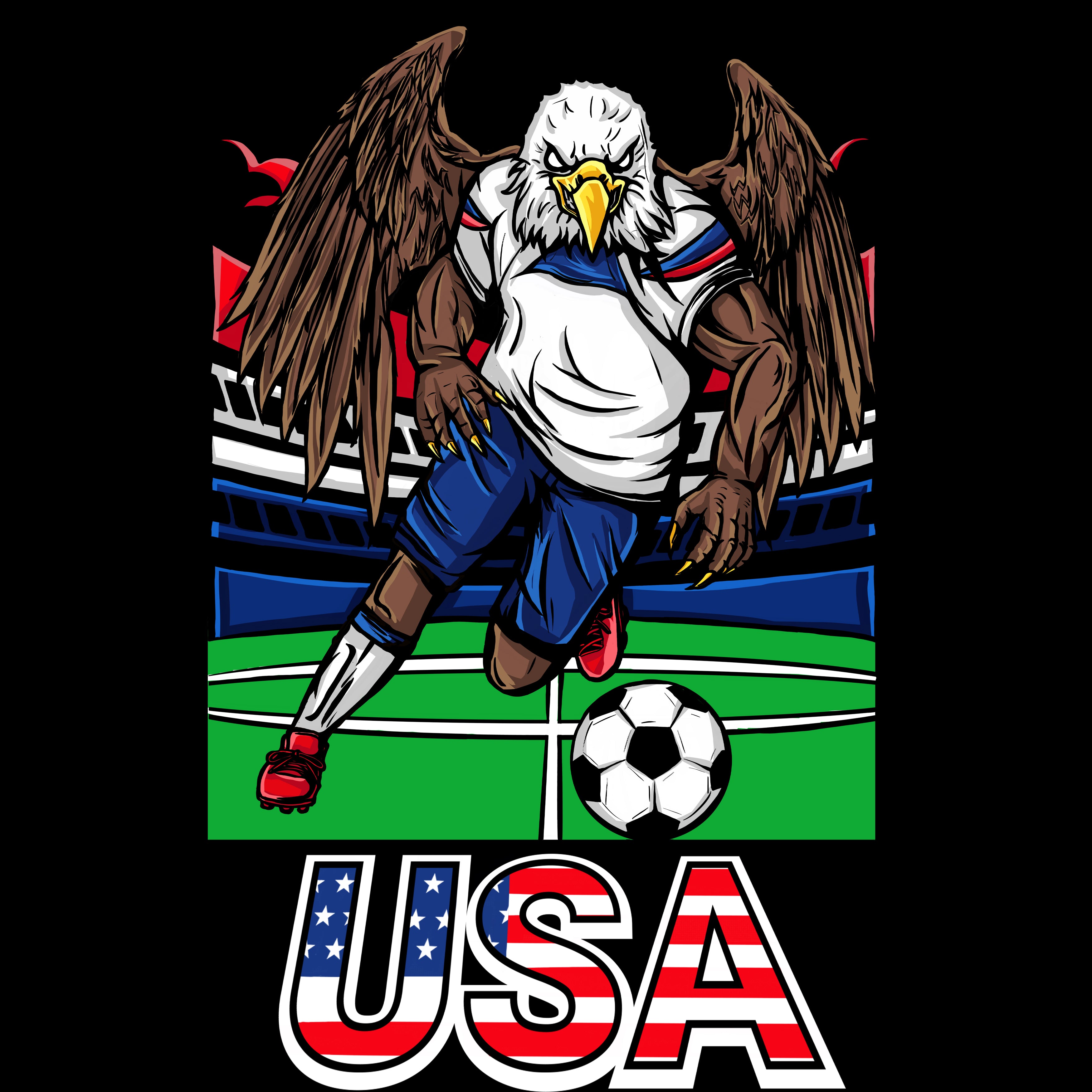 USA Futbol Soccer Men's T-Shirt