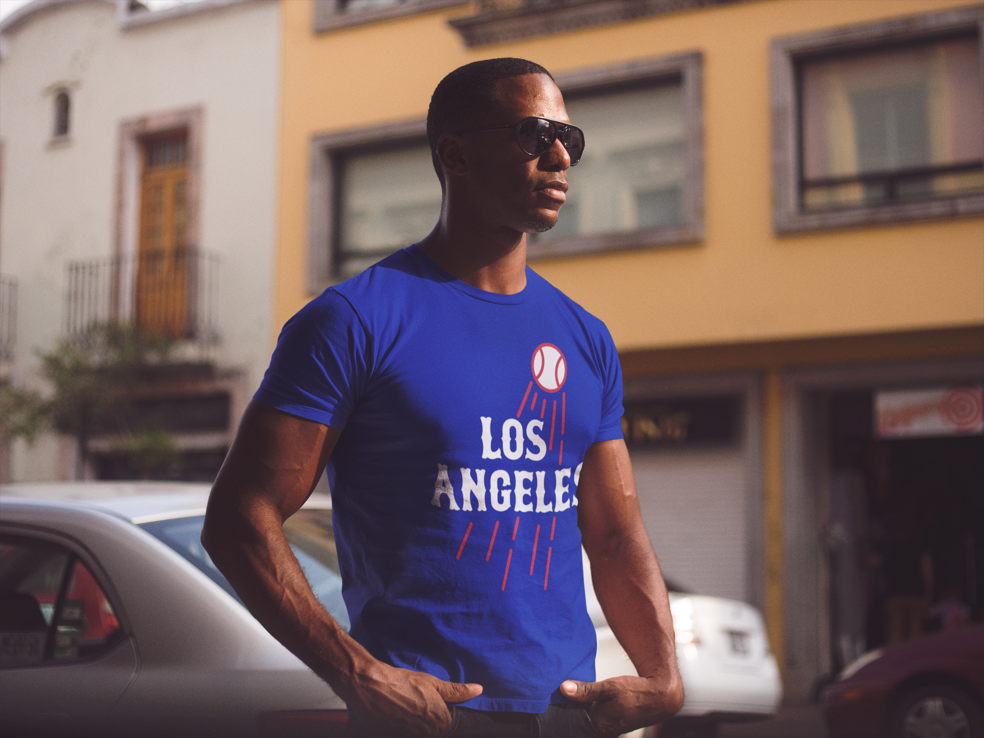 Los Angeles Baseball Men's T-Shirt
