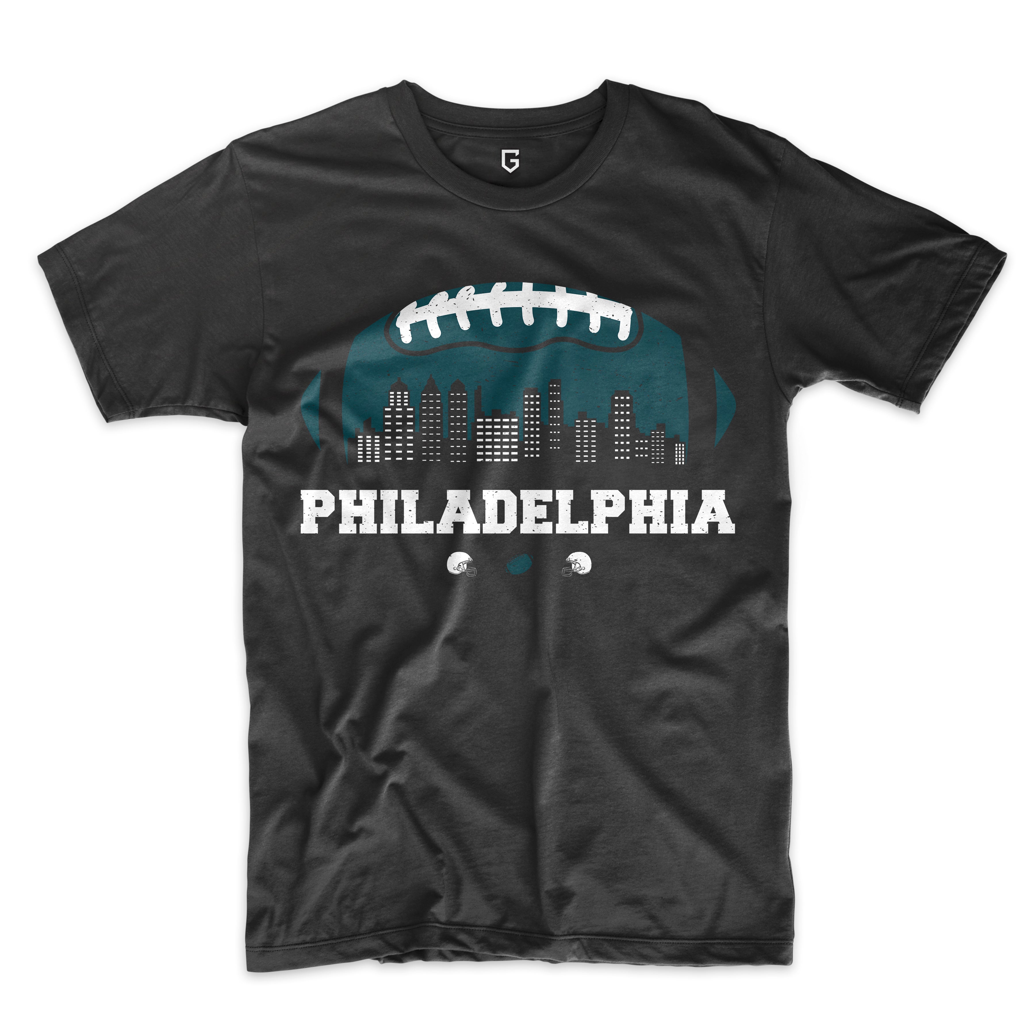 Philadelphia Football Skyline Men's T-Shirt
