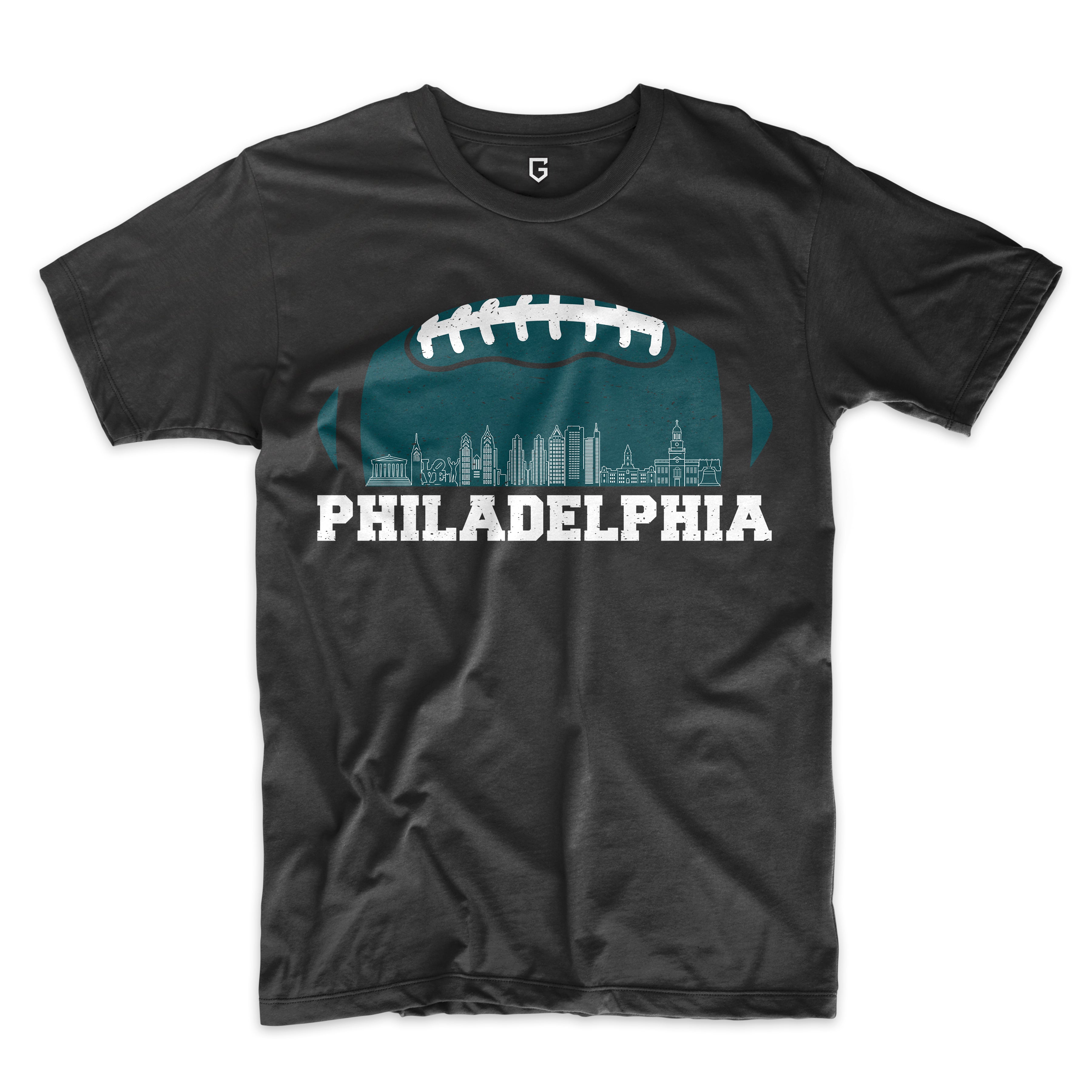 Philadelphia Football Skyline Men's T-Shirt