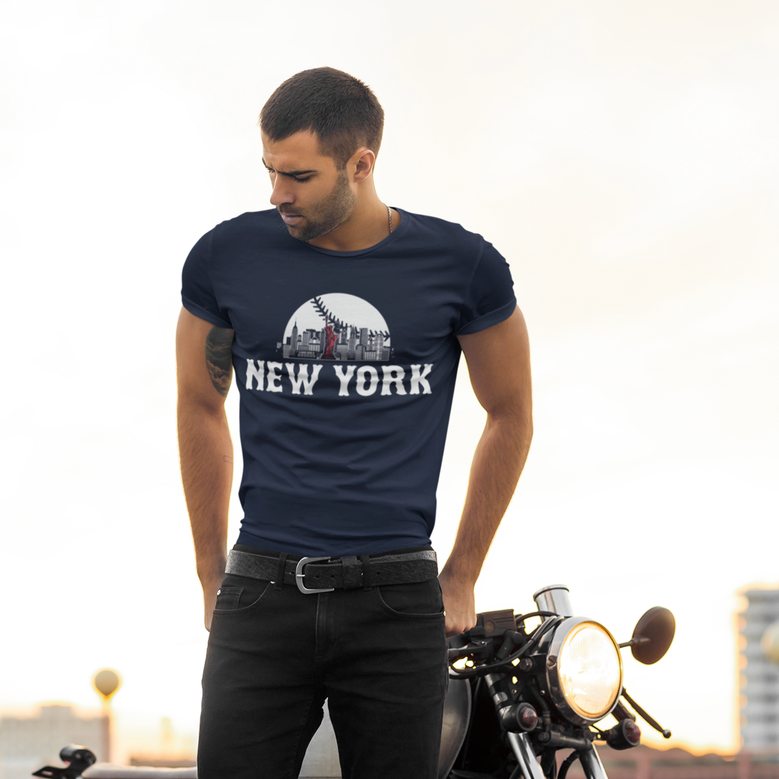 New York Baseball 6-Pack Shirt Bundle – Black & Navy