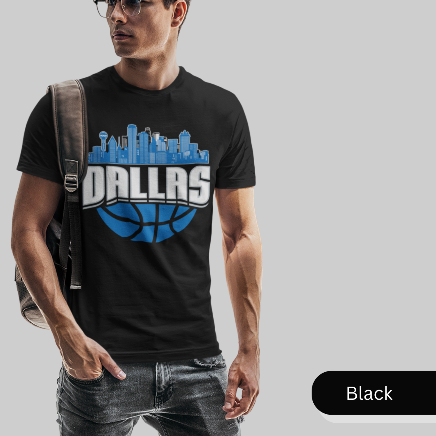 Dallas Basketball 2-Pack Shirt Bundle – Black